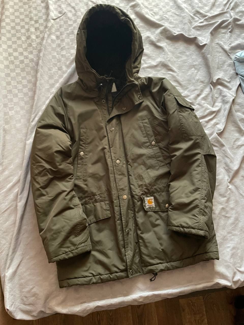 Carhartt Vintage Carhartt Parka Jacket Y2K Size L Size US L / EU 52-54 / 3 - 1 Thumbnail
