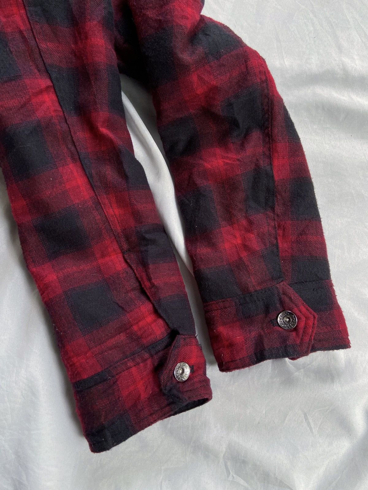 PPFM DOUBLE FOCUS BONDAGE PUNK PLAID FUR JACKET Size US M / EU 48-50 / 2 - 9 Thumbnail