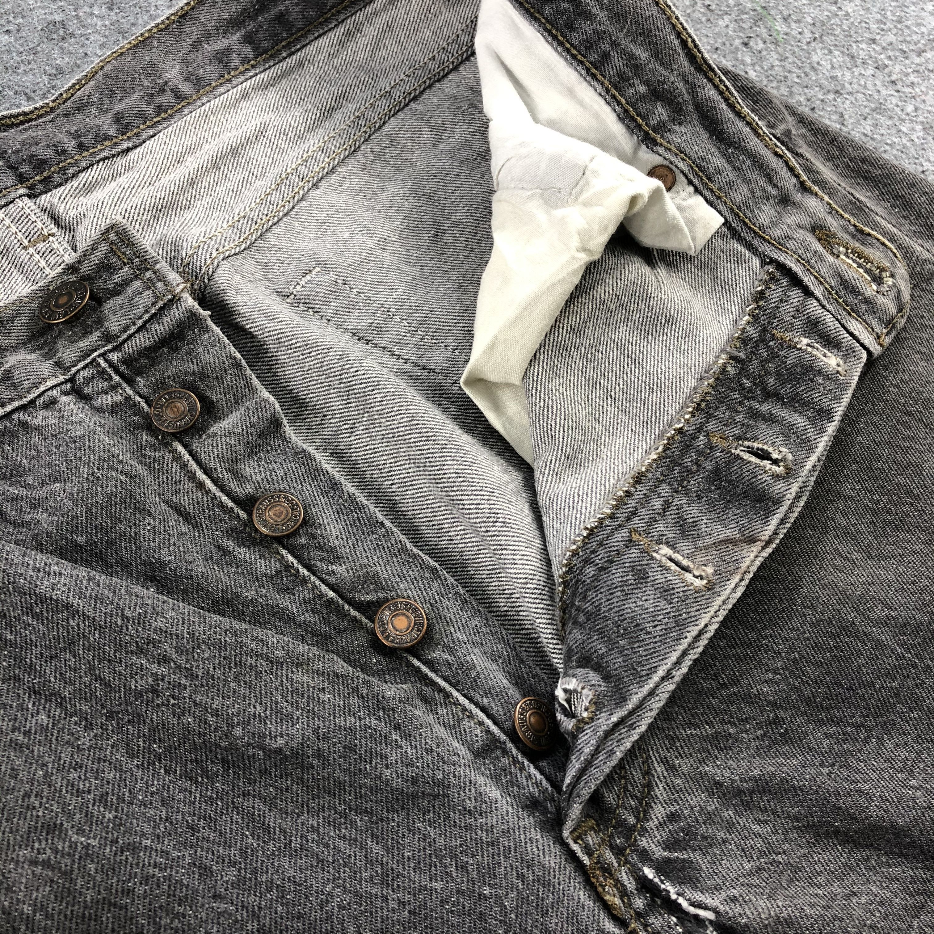 Levi's 90s Vintage Levis 501 Earth Tone Jeans-J1416 Size US 35 - 11 Thumbnail