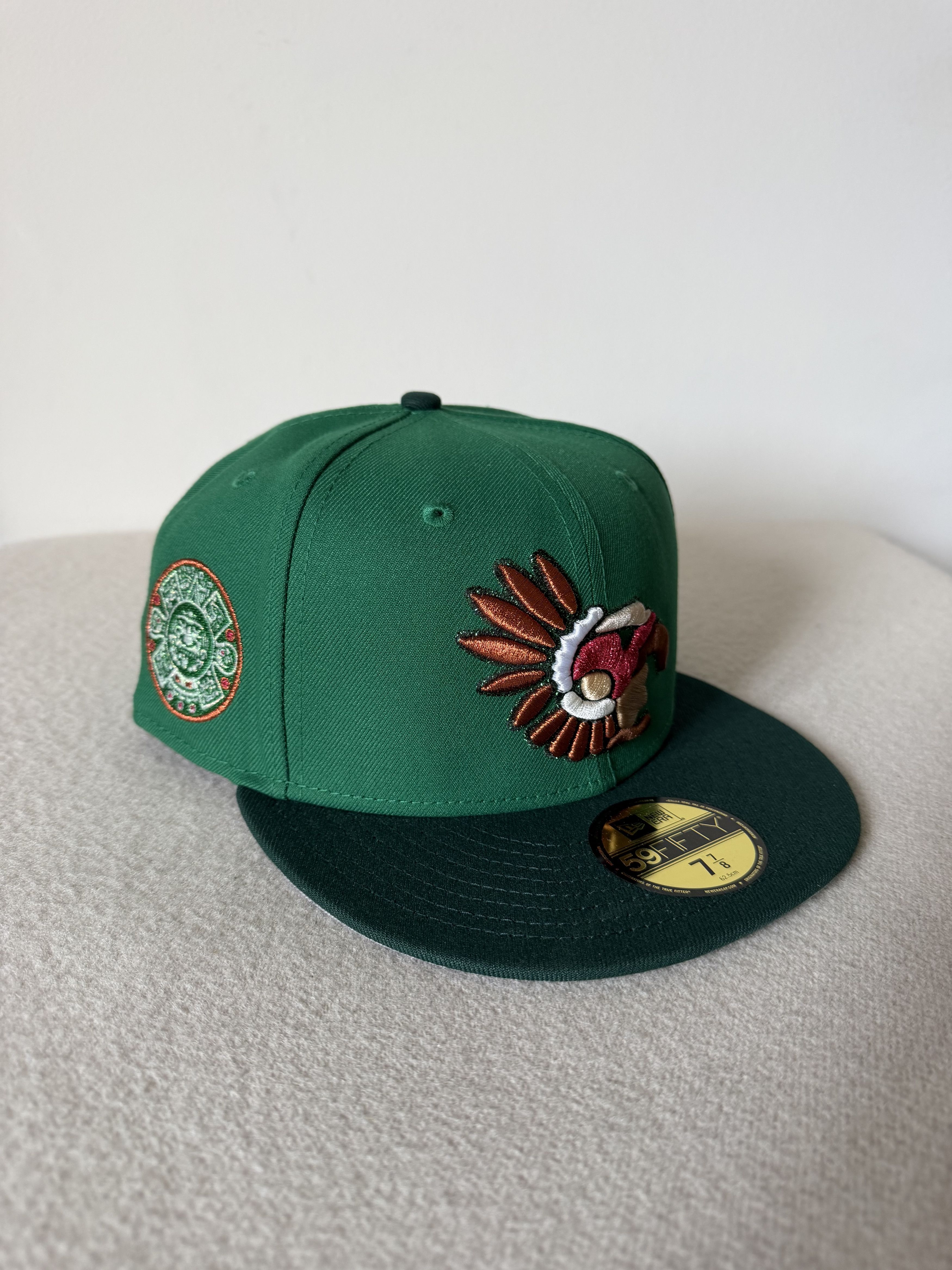 New Era 7 7/8 New Era Trophy Tour Mexico Aztec Eagle 59FIFTY Fitted Size ONE SIZE - 1 Thumbnail