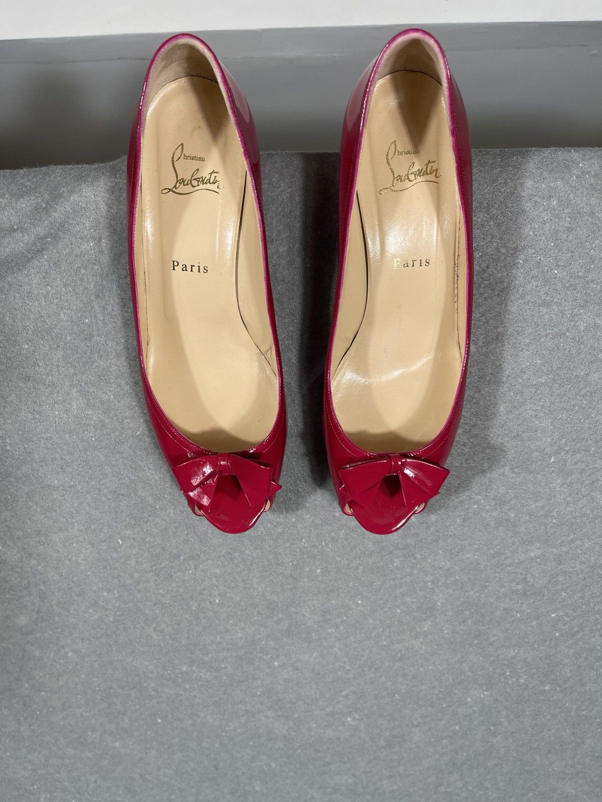 Christian Louboutin Milady pink heel 39.5 - fits like a 39