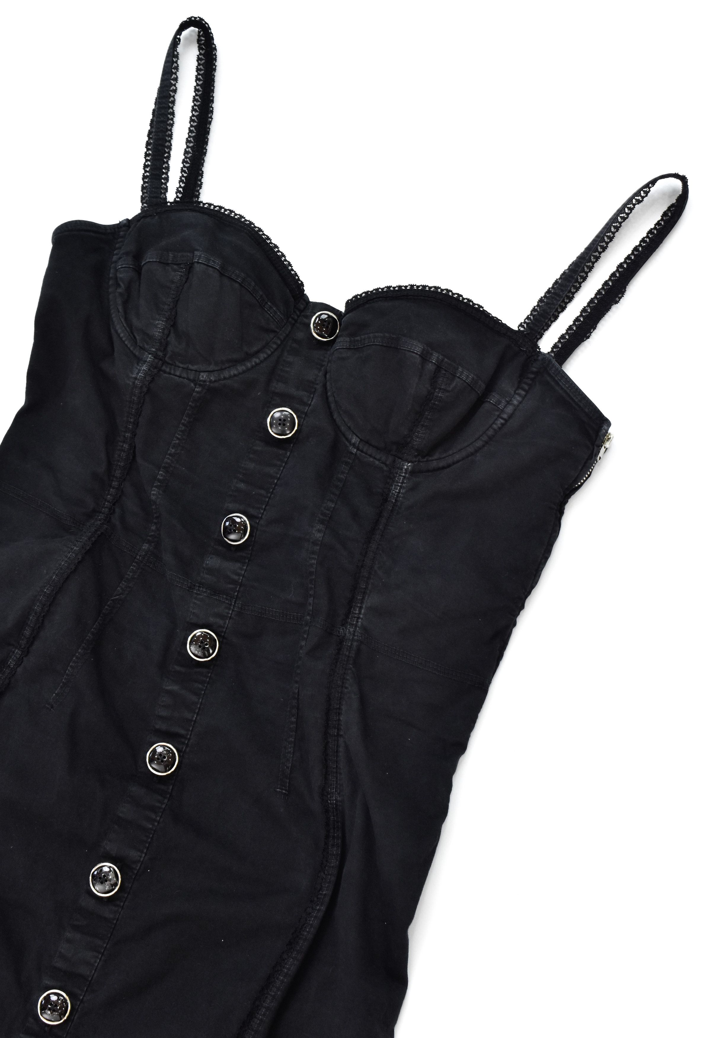 Dolce & Gabbana DOLCE GABBANA D&G Vintage Sexy Corset Bustier Bra Dress Size M / US 6-8 / IT 42-44 - 9 Thumbnail