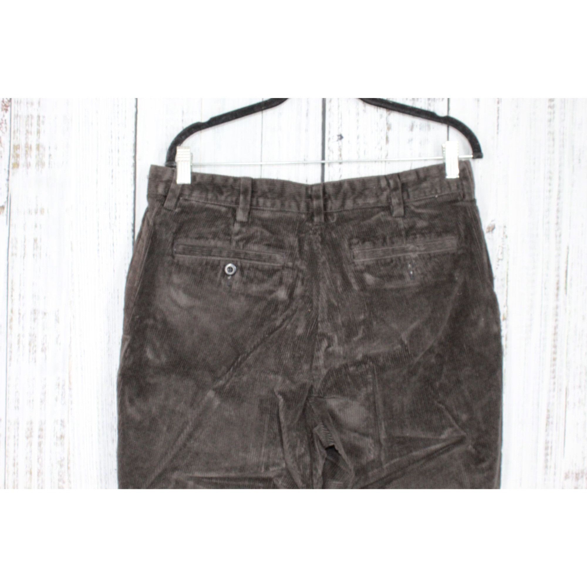 L.L. Bean LL Bean Charcoal Stretch Corduroy Pants Size US 34 / EU 50 - 8 Thumbnail
