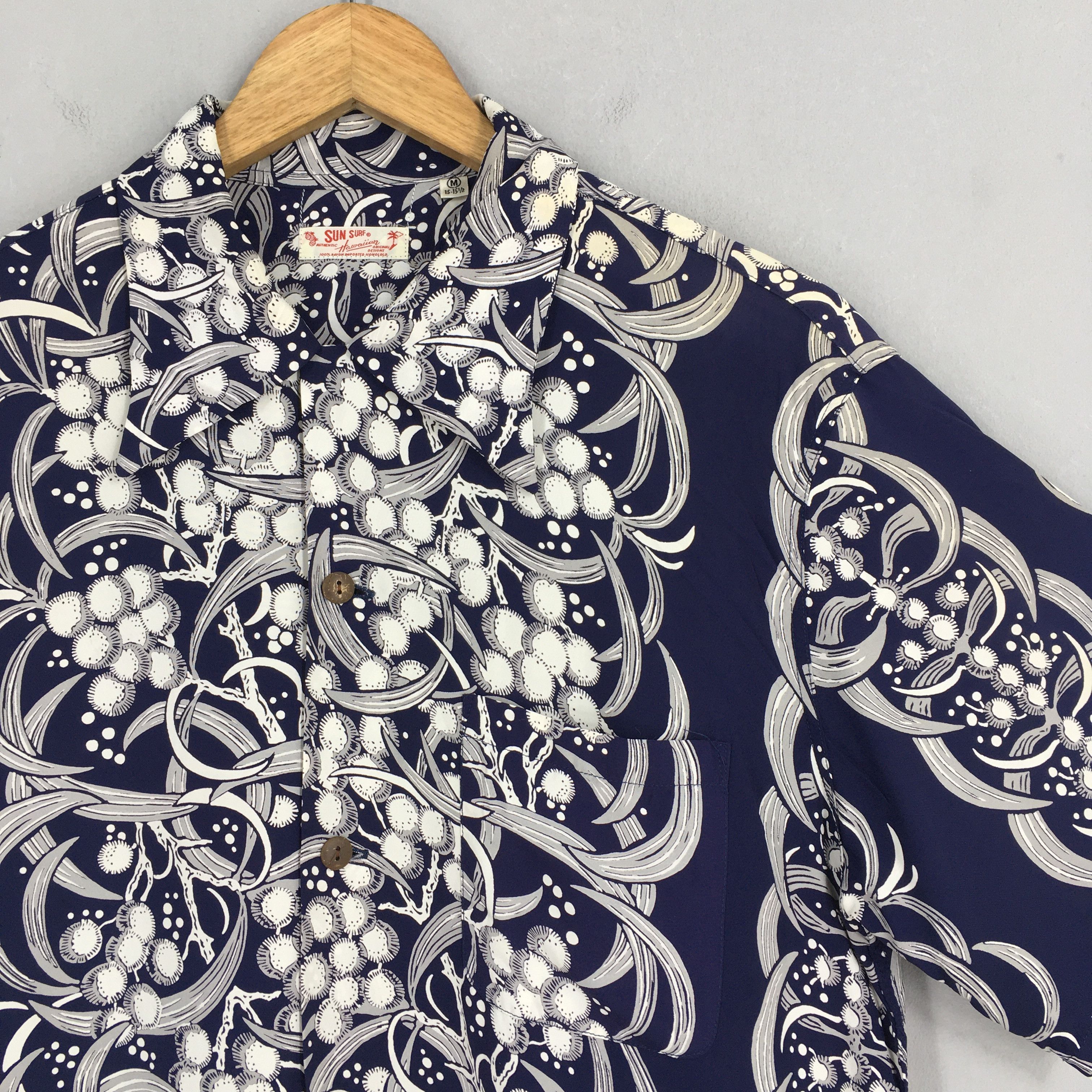 Sun Surf Vintage Sun Surf Japan Palm Tree Tropical Beach Shirt M Size US M / EU 48-50 / 2 - 2 Thumbnail