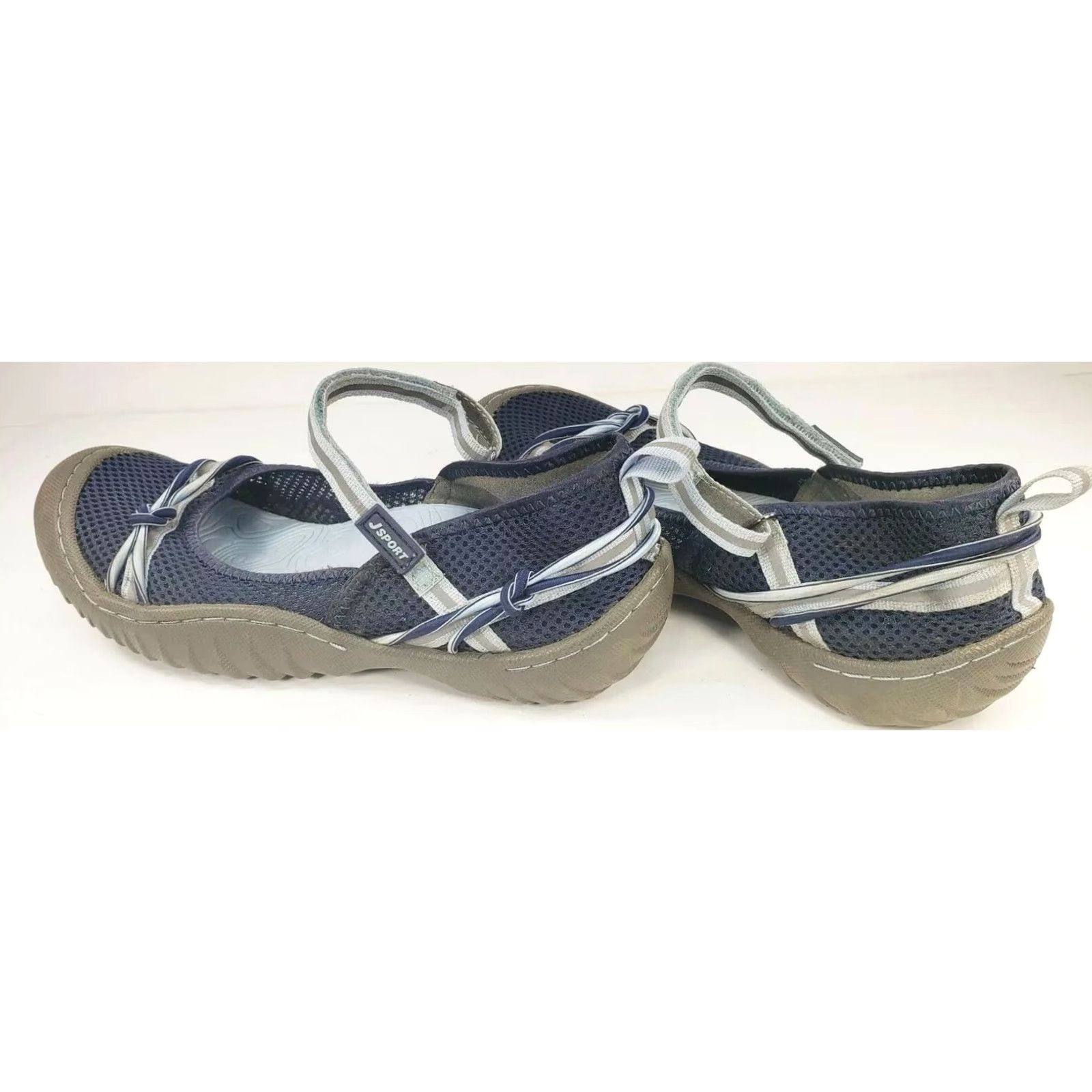 Vintage JAMBU Hazel Women's Strappy Flats Sandal Size 7M Blue Flats Casual Comfort Shoes Womens Size US 8 / IT 38 - 7 Thumbnail