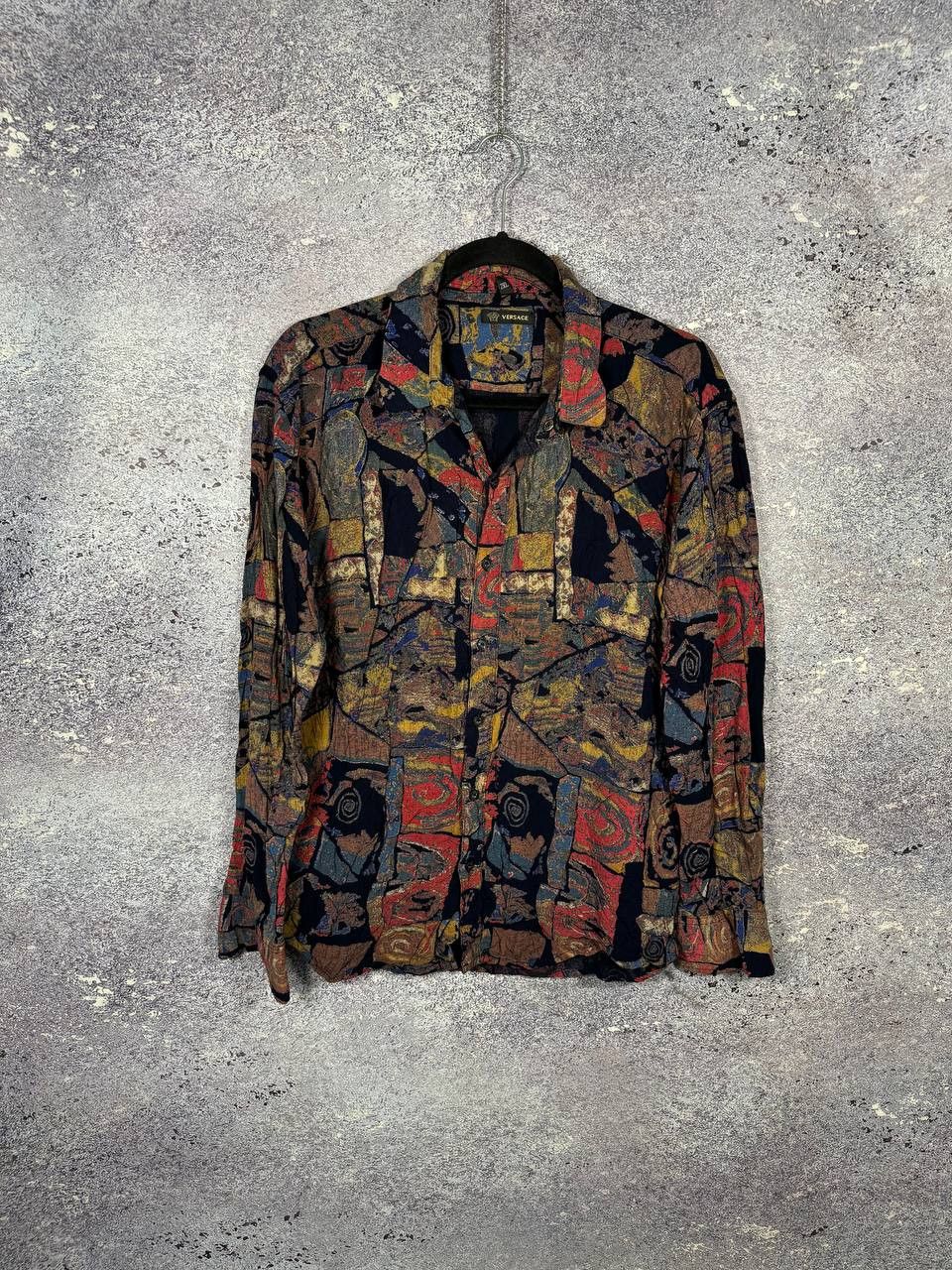 Versace Archive Vintage Versace Woman Shirt Printed Floral 2XL Size XXL / US 16-18 / IT 52-54 - 1 Thumbnail