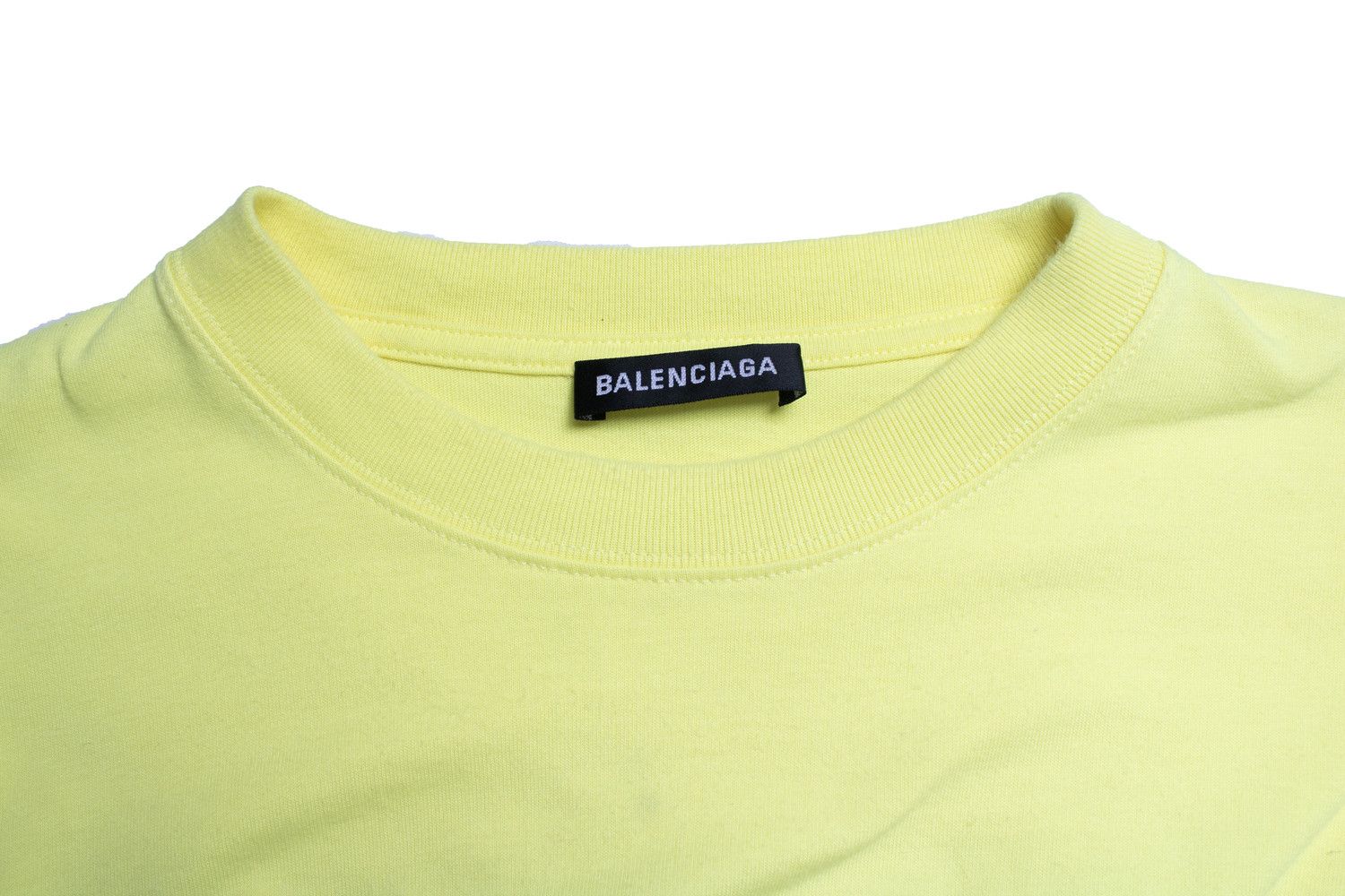 Balenciaga Balenciaga, yellow tshirt with logo Size US M / EU 48-50 / 2 - 6 Thumbnail