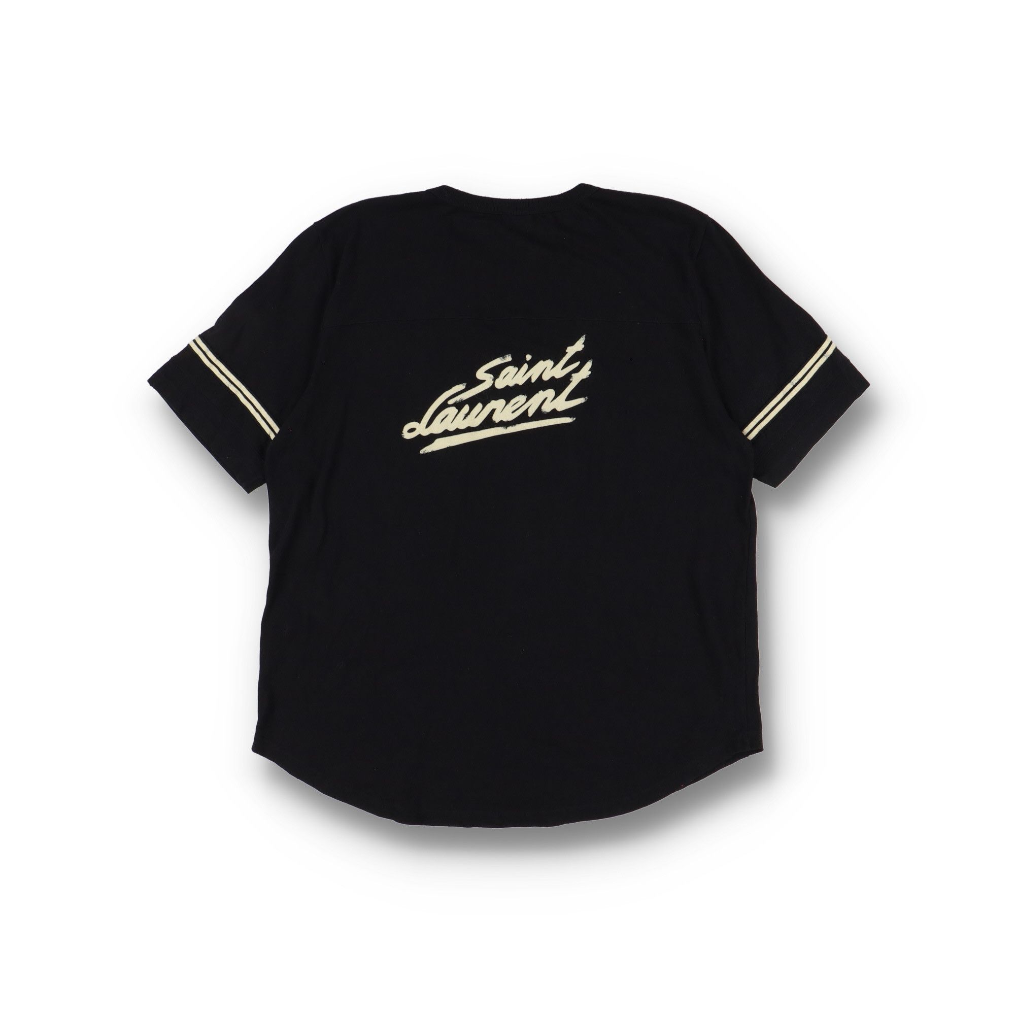 Saint Laurent Paris Saint Laurent Paris Signature Logo T-Shirt