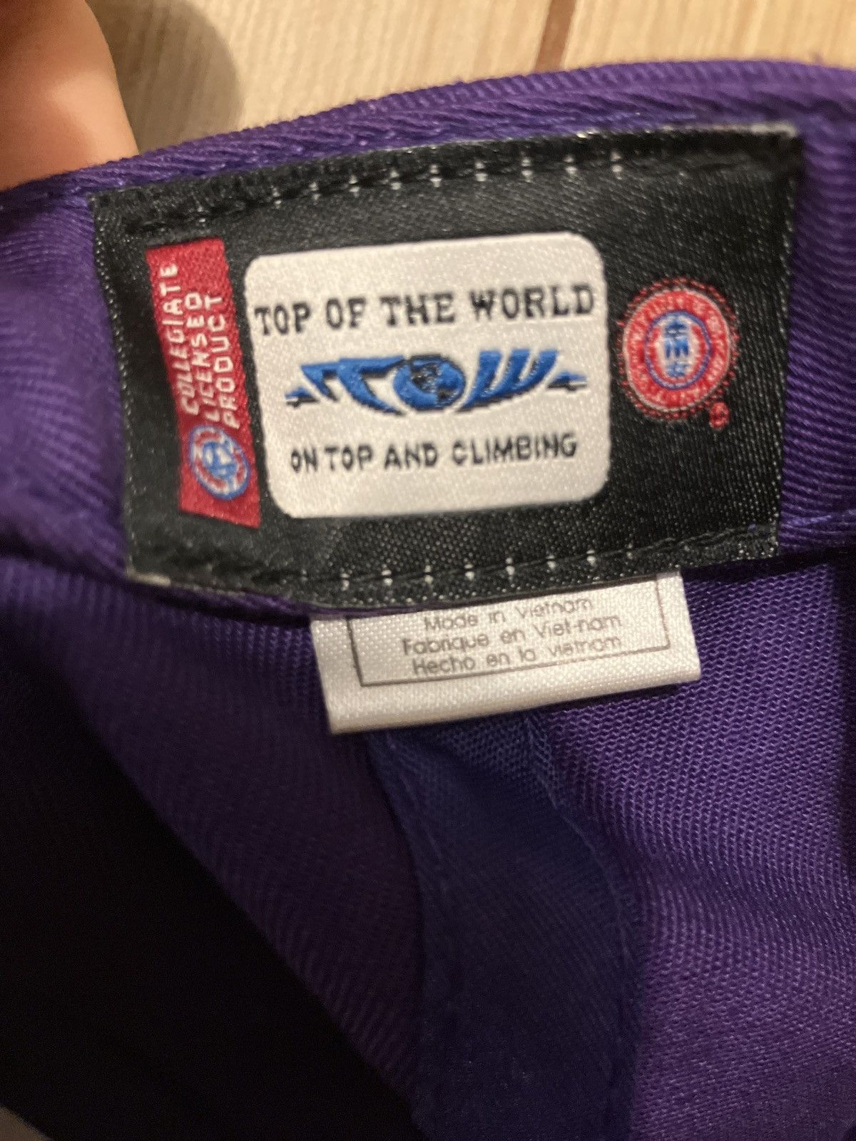 Top Of The World LSU Hat Size ONE SIZE - 6 Thumbnail