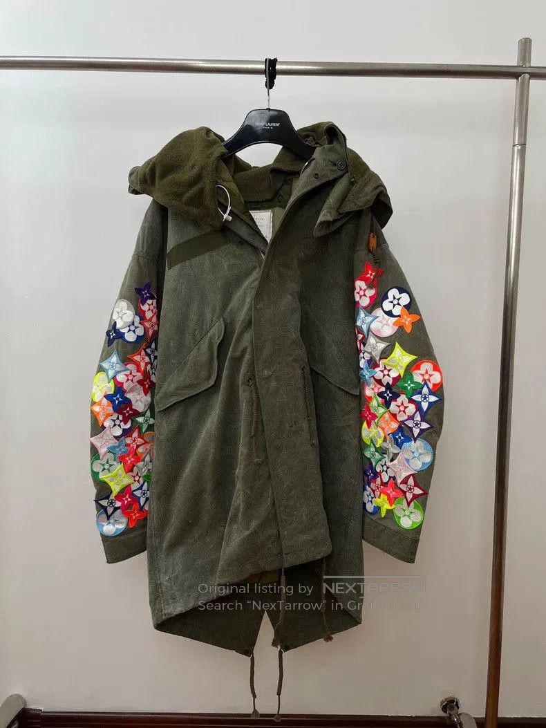 READYMADE READYMADE Military Cloth Coat with Embroidery. Size US XXL / EU 58 / 5 - 1 Thumbnail