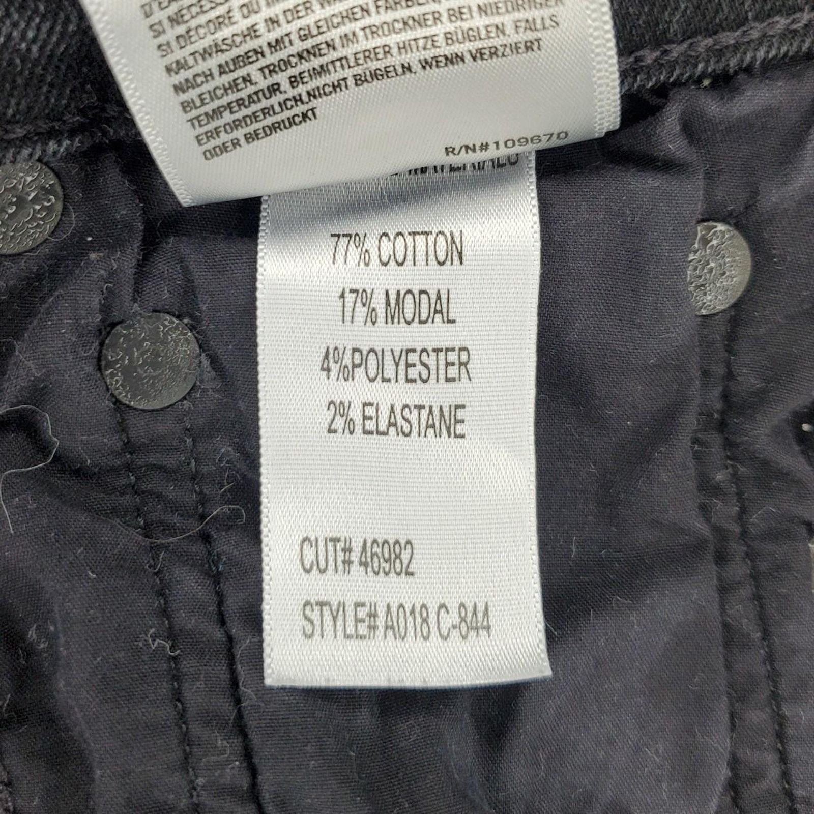 Agolde Agolde Sophie Black Skinny Jeans 25 / 0 Size 25" / US 0 / IT 36 - 6 Thumbnail
