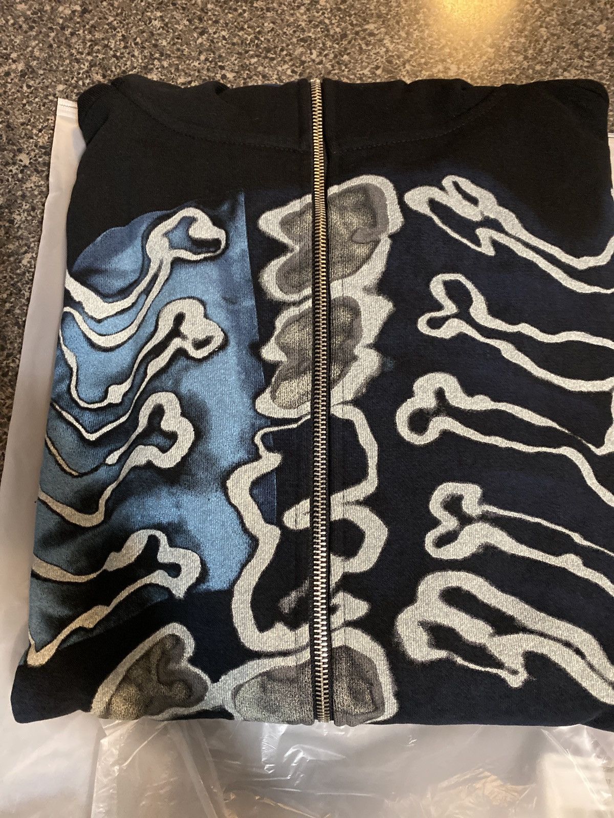 Fragment Design × Travis Scott Cactus Jack Fragment Skeleton Graffiti Full Zip Hoodie Size US L / EU 52-54 / 3 - 3 Thumbnail