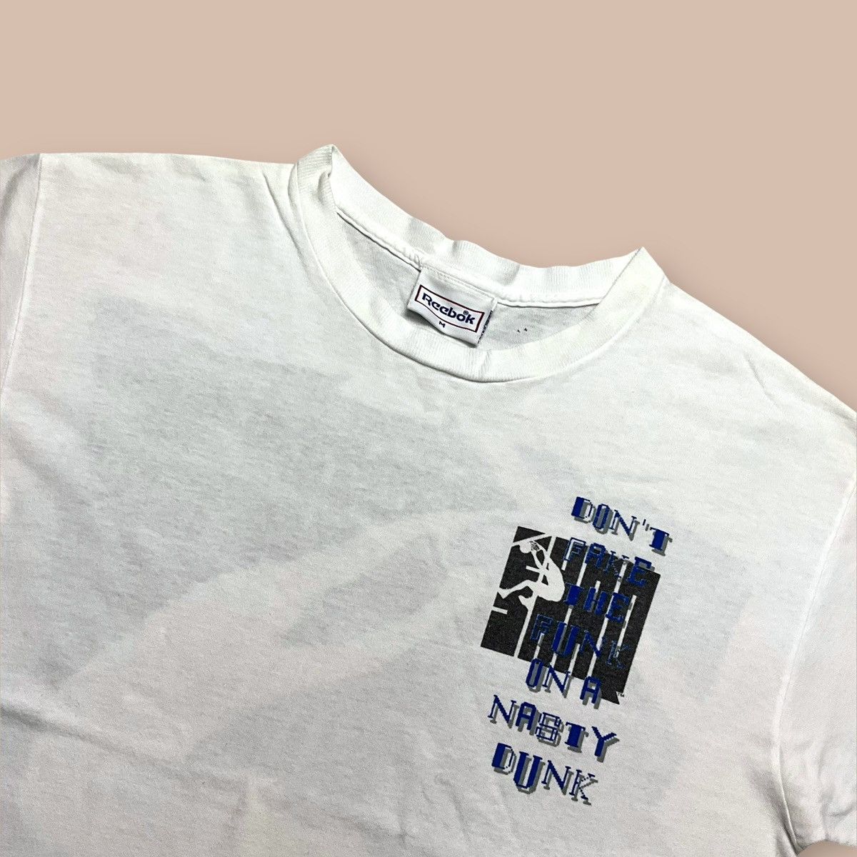 Reebok OG 90s Reebok SHAQ "Don’t Fake The Funk On A Nasty Dunk" TEE Size US M / EU 48-50 / 2 - 4 Thumbnail