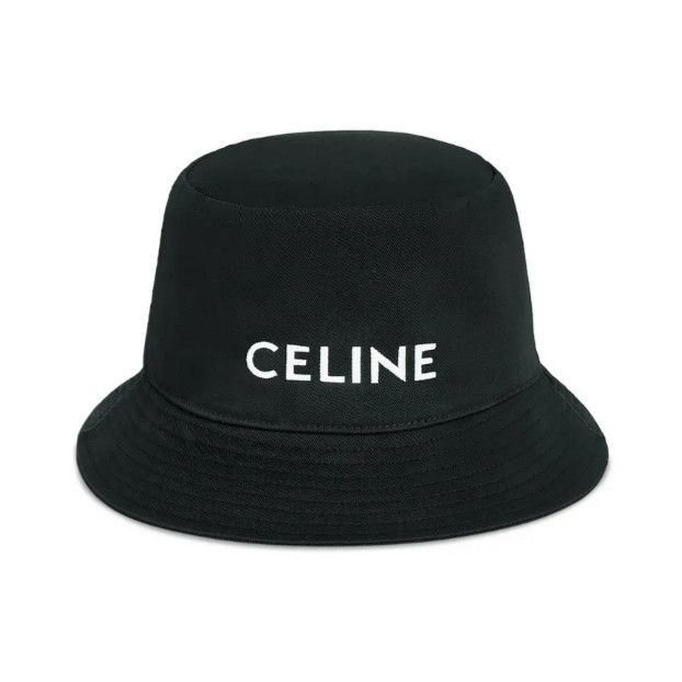 Celine o1w1db10526 2AUO48 Size : OS / Logo Hat / Cap in Black Size ONE SIZE - 1 Thumbnail