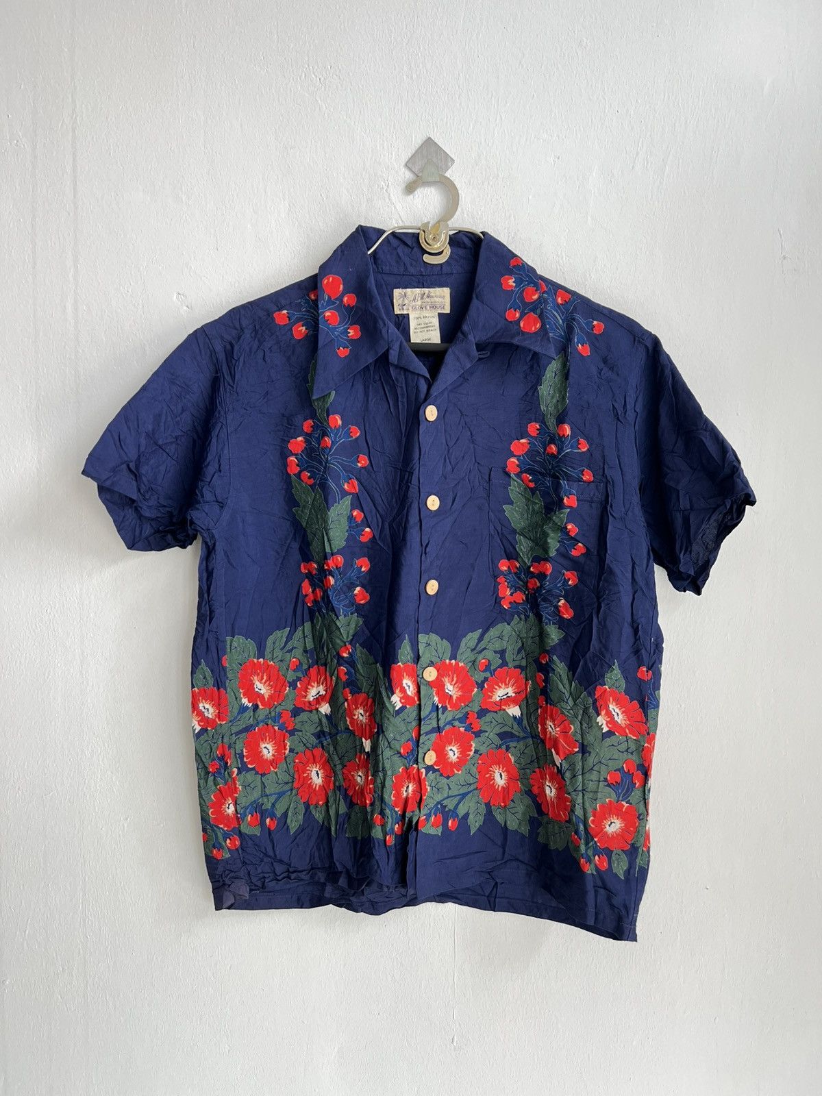 Sun Surf Special Edition Aim Hawaii "Morning Glory" Rayon Aloha Wear Size US L / EU 52-54 / 3 - 1 Thumbnail