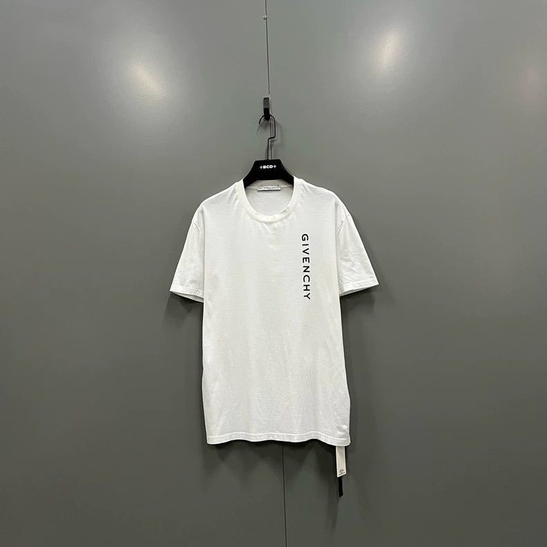 Givenchy Givenchy White Side Logo Printed Short Sleeve Size US XXL / EU 58 / 5 - 1 Thumbnail