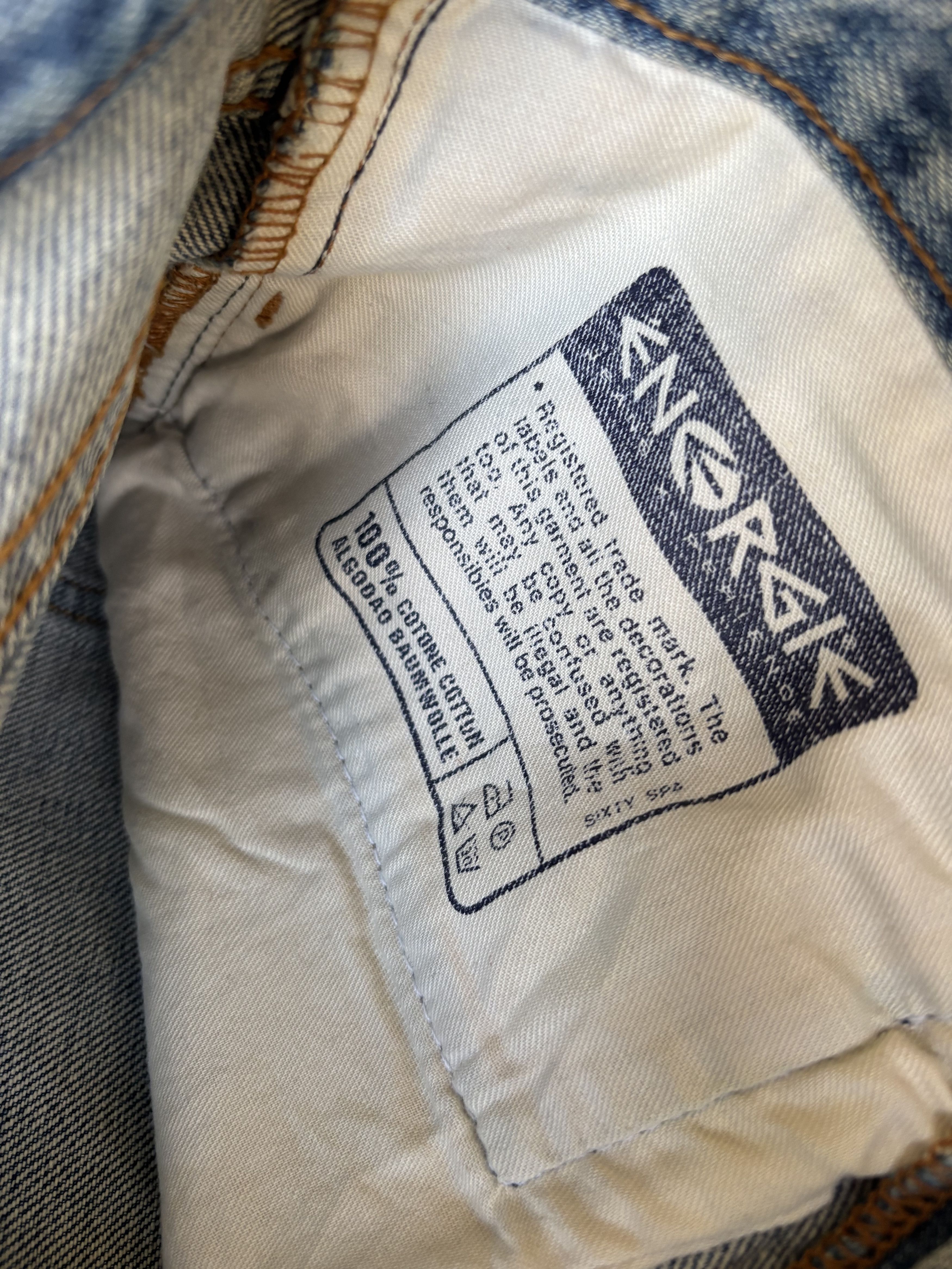 14th Addiction × Energie × If Six Was Nine Vintage Energie Thrashed Rusty Distress Jean Size US 32 / EU 48 - 10 Thumbnail