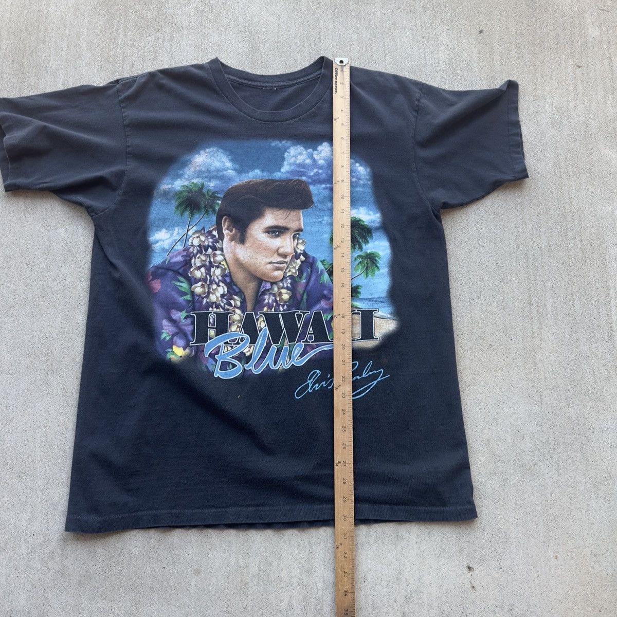 Band Tees × Vintage Vintage Elvis Presley Tee Shirt 90s Single Stitch Hawaii Size US XL / EU 56 / 4 - 5 Thumbnail