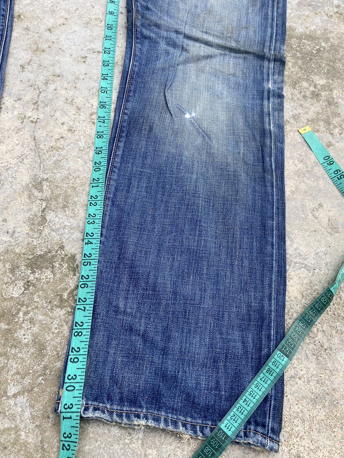Gap 🔥 Vintage Gap jeans stain wash distressed street fashion Size US 32 / EU 48 - 16 Thumbnail