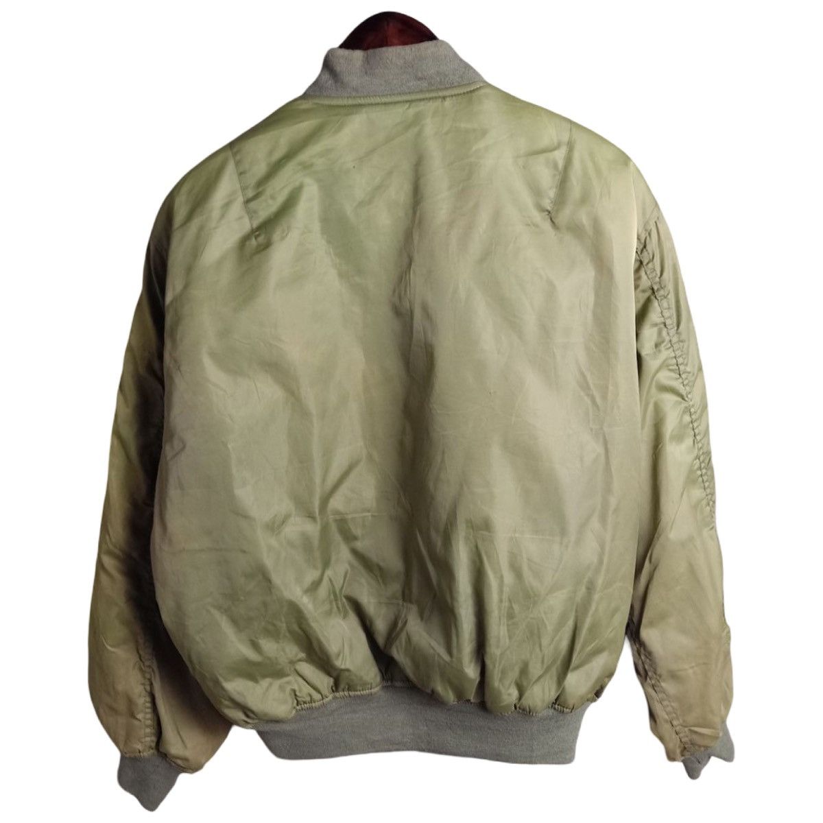Vintage Reversible Sunfaded MA-1 Bomber Jacket