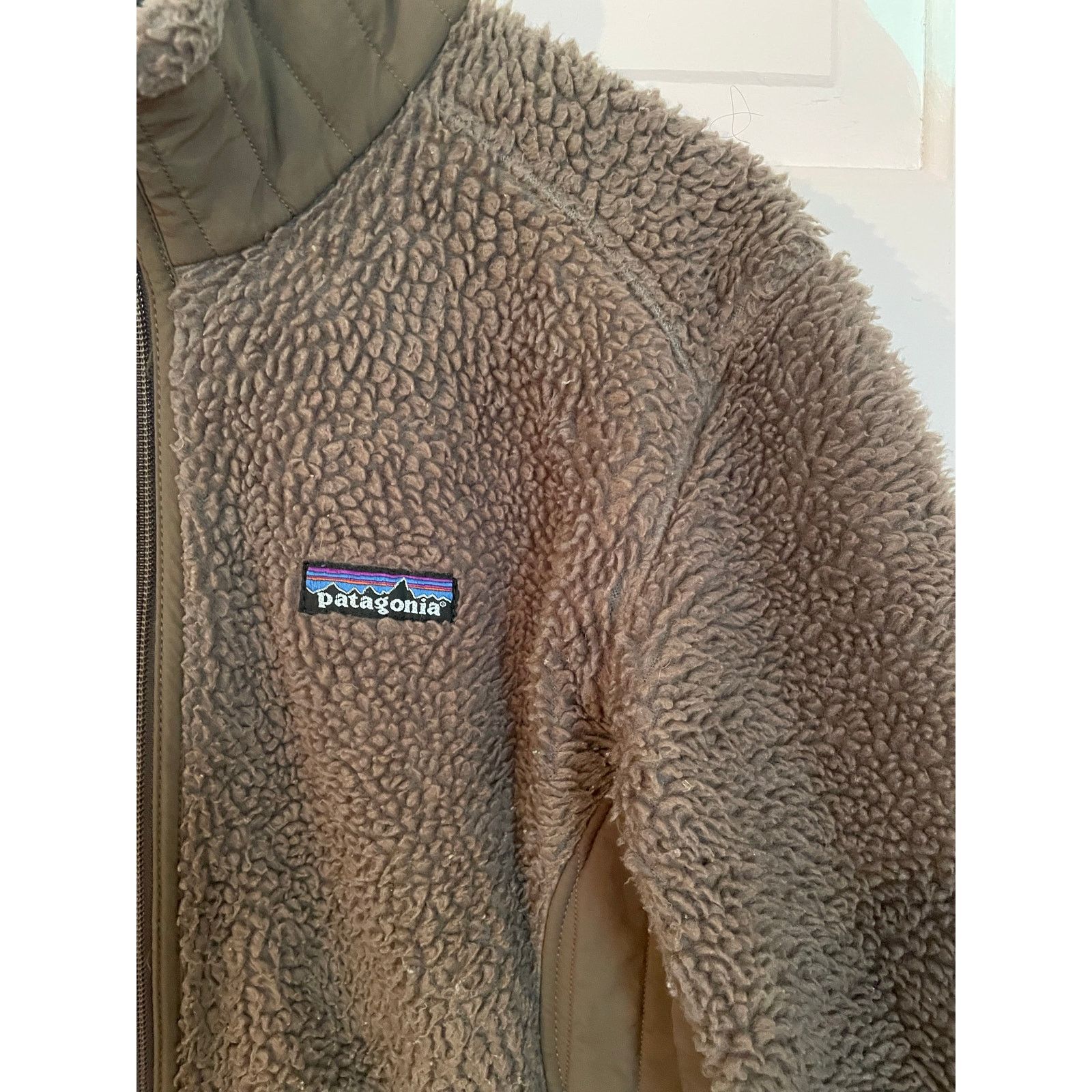 Patagonia Patagonia Women’s M Synchilla Fleece Brown Full Zip Vintage Size M / US 6-8 / IT 42-44 - 4 Thumbnail