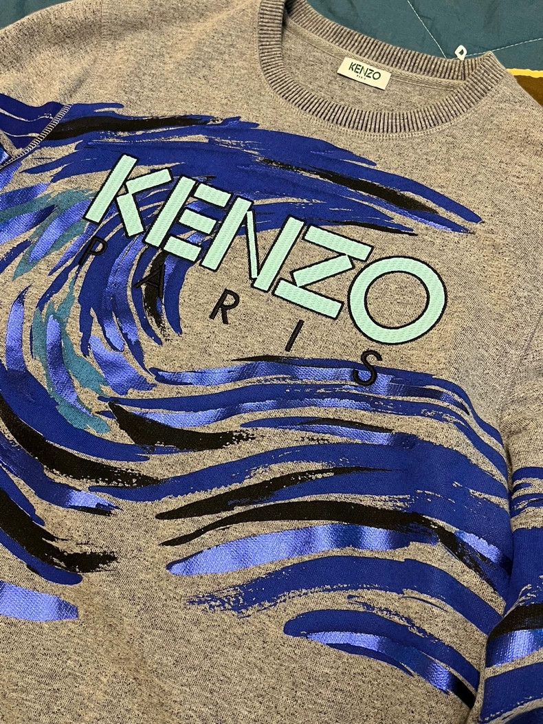 Kenzo KENZO Ocean hoodie Size US S / EU 44-46 / 1 - 3 Thumbnail