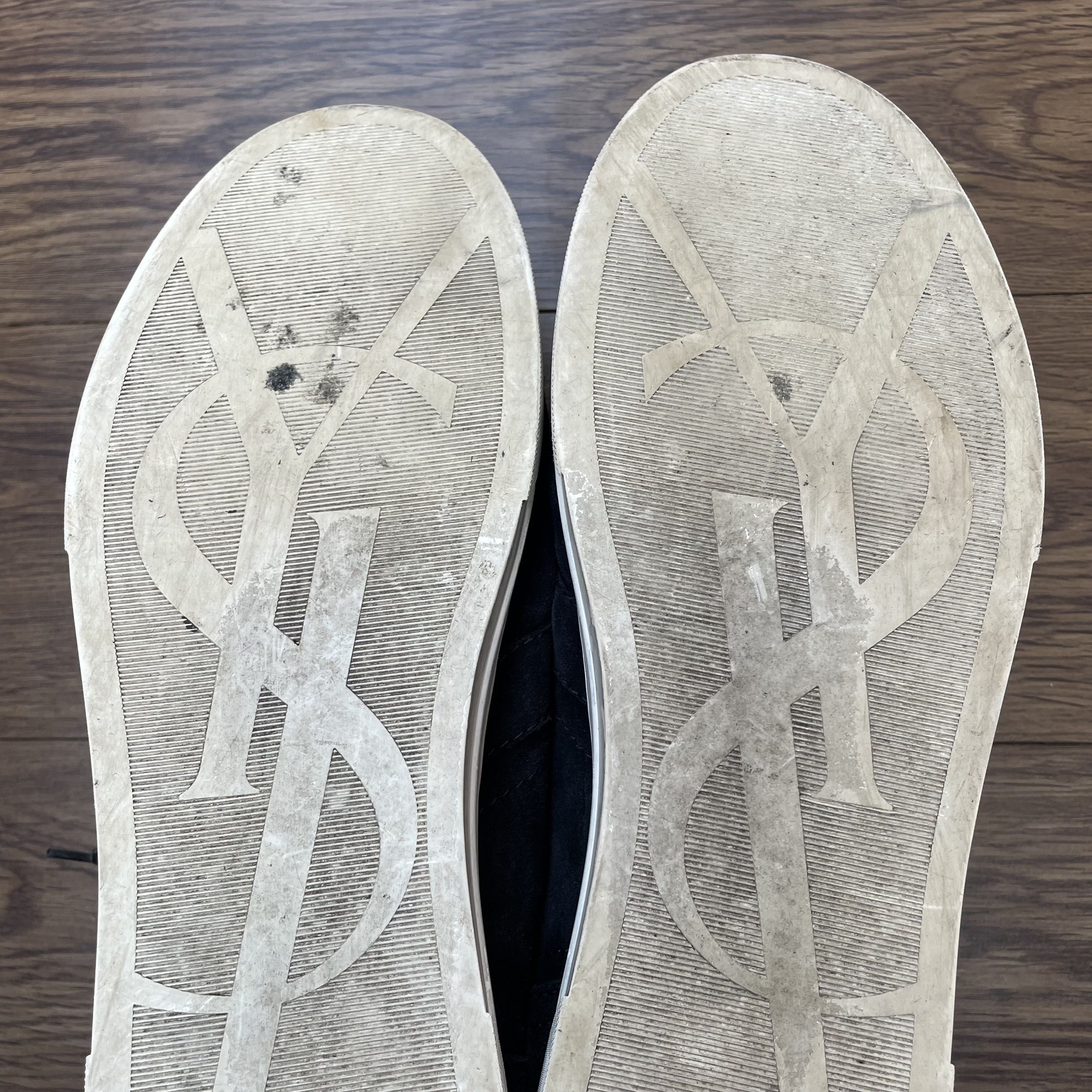 Saint Laurent Paris Saint Laurent Joe High Top Sneaker Size US 12 / EU 45 - 19 Thumbnail