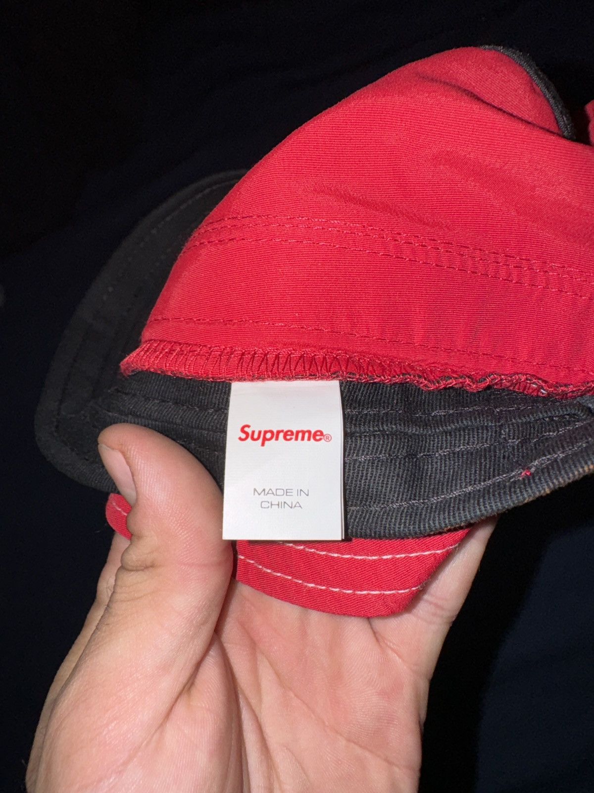 Supreme Supreme Bucket Hat Red Size ONE SIZE - 4 Thumbnail