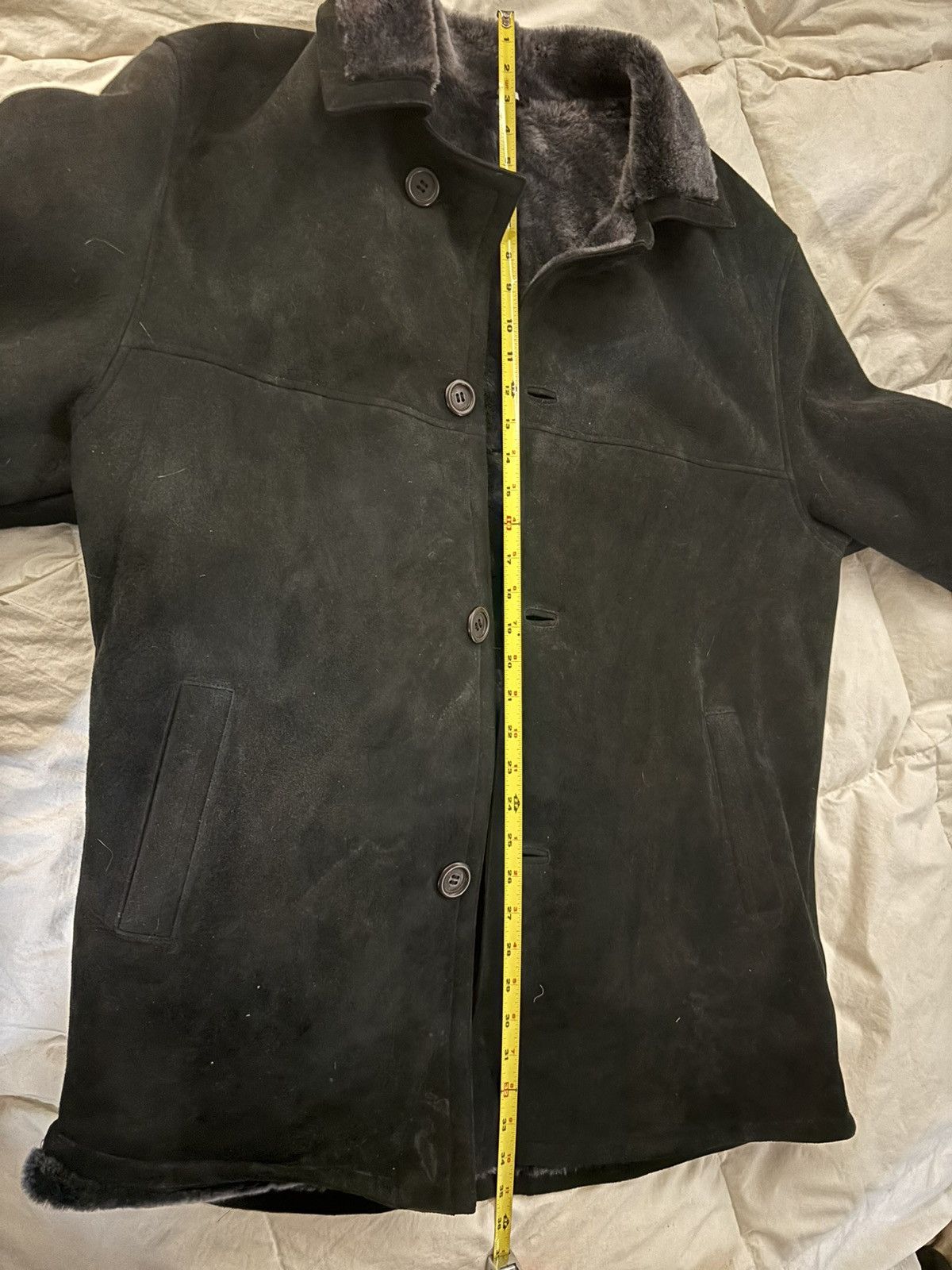 Other Aston Shearling Coat Black Size 46 cost $1500+ Size US XL / EU 56 / 4 - 5 Thumbnail