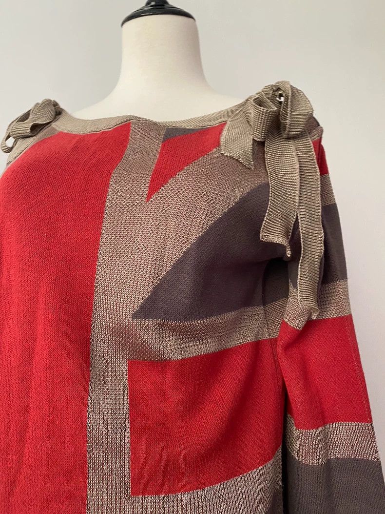 Vivienne Westwood Vivienne Westwood A knitted dress with a rice color Size M / US 6-8 / IT 42-44 - 3 Thumbnail