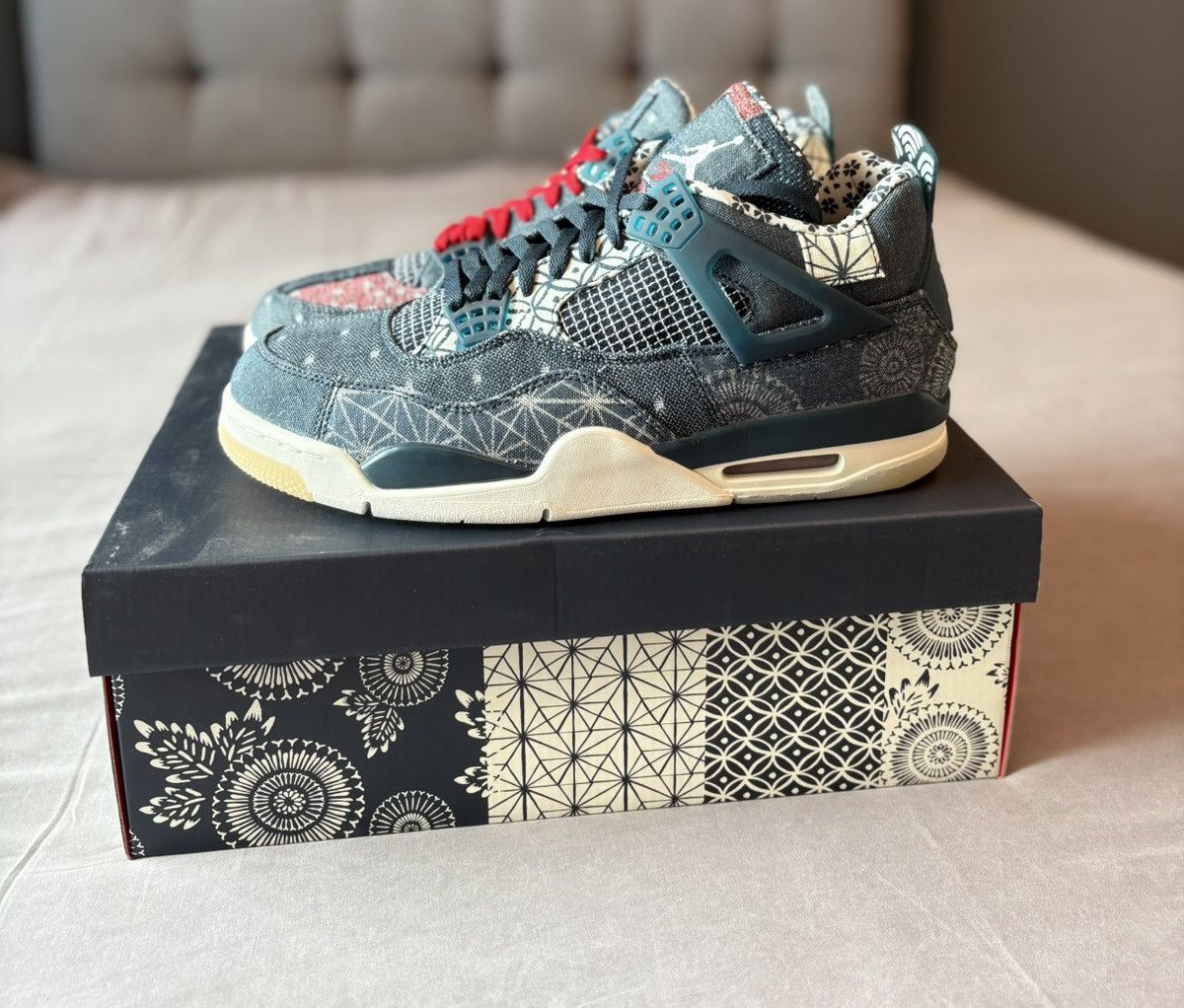 Jordan Brand Jordan 4 Retro SE Sashiko Size US 12 / EU 45 - 2 Thumbnail