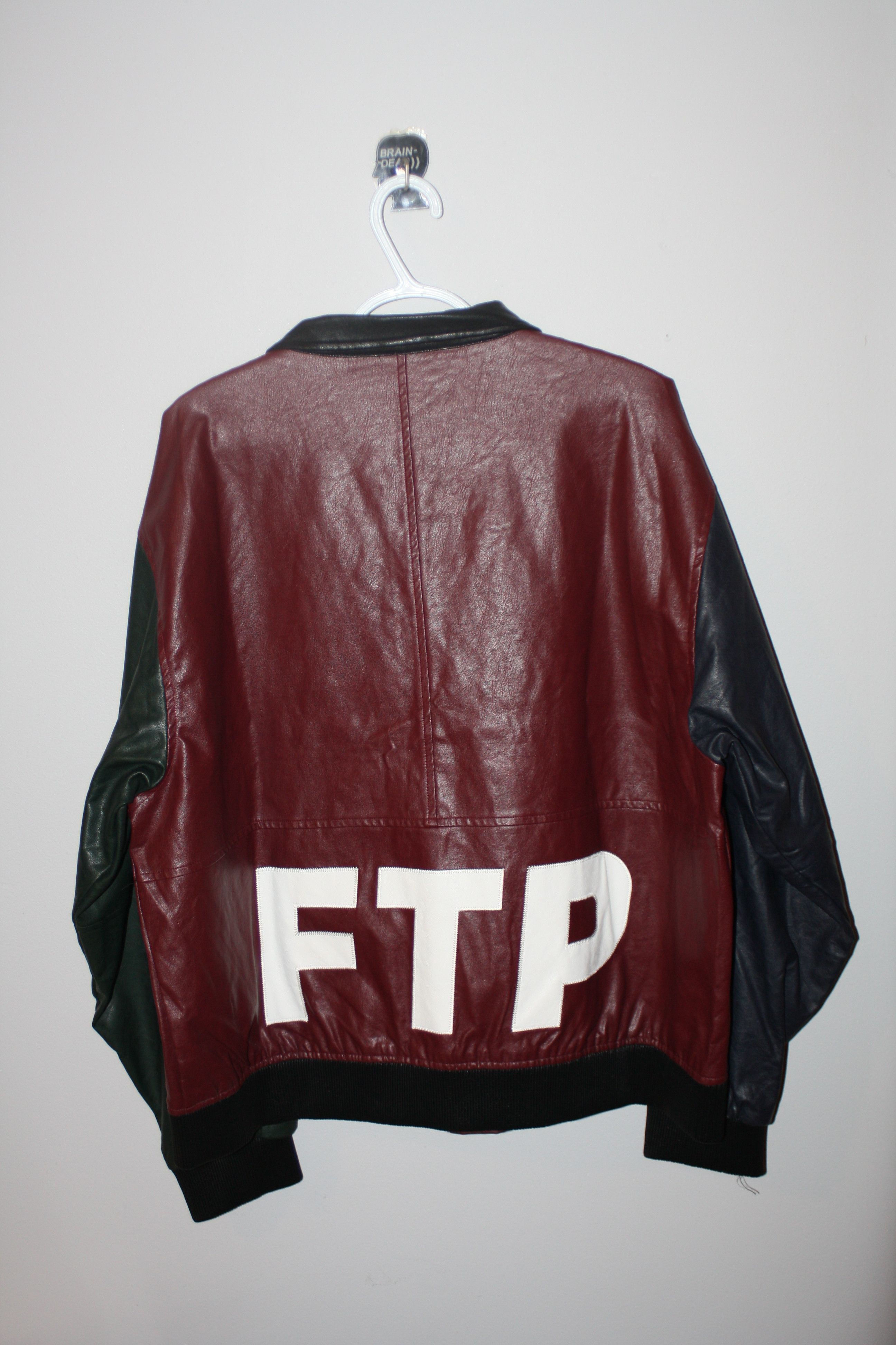 Fuck The Population FTP Vegan Leather Jacket Size US L / EU 52-54 / 3 - 2 Thumbnail