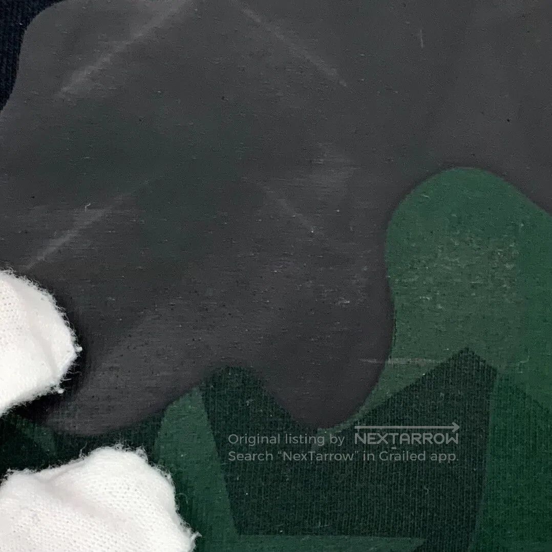 Valentino Valentino Dark Green Star Printed Cotton Crew Neck Short S Size US S / EU 44-46 / 1 - 9 Thumbnail