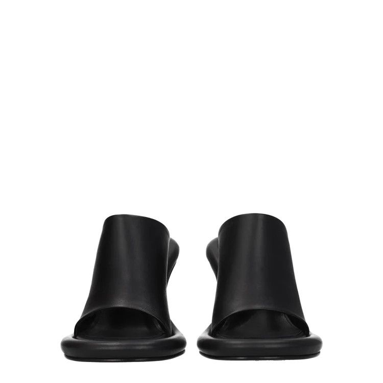 JW Anderson ob1o1e1124 Leather Sandals in Black Size US 10 / IT 40 - 3 Thumbnail