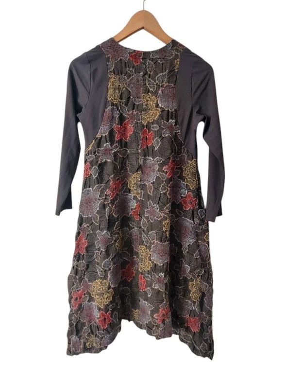 Vintage Hugan'Co vintage lagenlook dress 10 Size M / US 6-8 / IT 42-44 - 5 Thumbnail