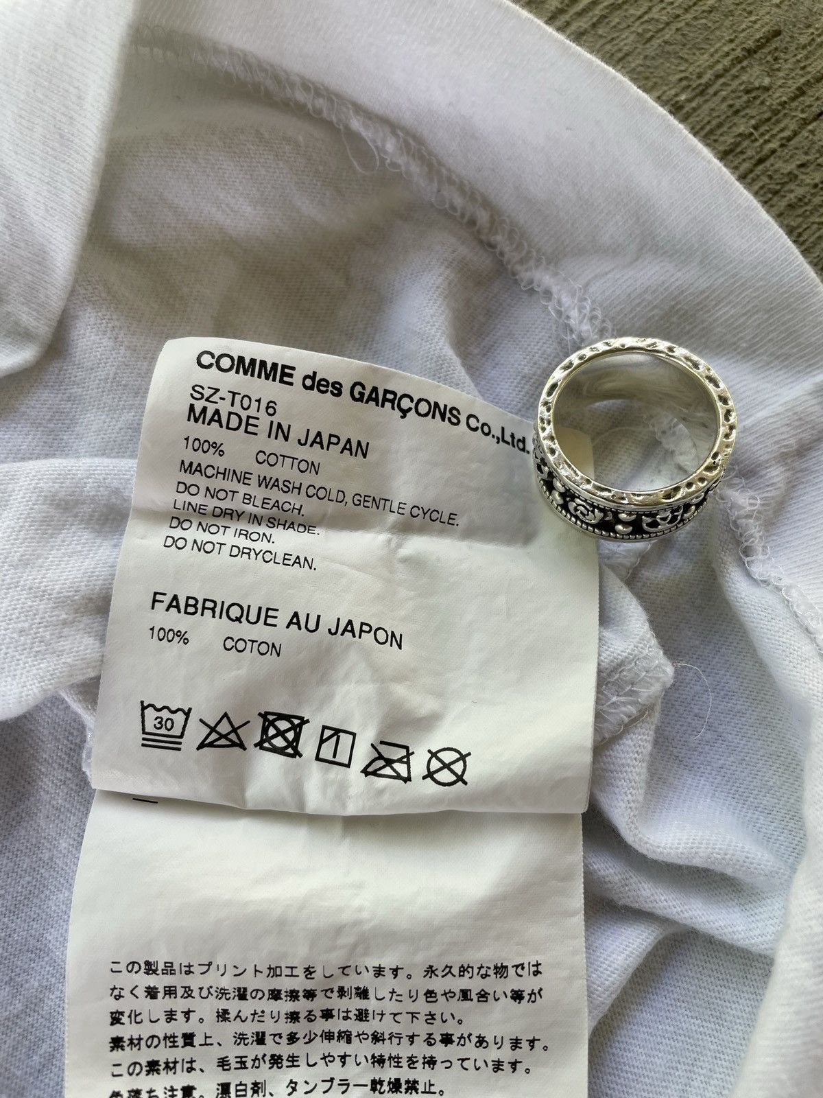 Comme des Garcons CDG x Stussy Rolex Tee Size US S / EU 44-46 / 1 - 4 Thumbnail