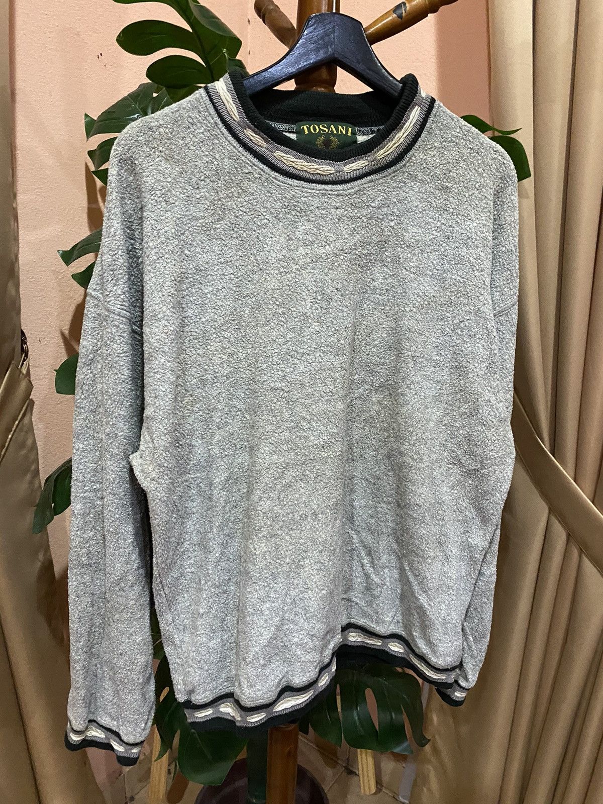 Vintage Vintage Tosani Sweater – Made in Canada, 80% Cotton, Unique Size US S / EU 44-46 / 1 - 4 Thumbnail