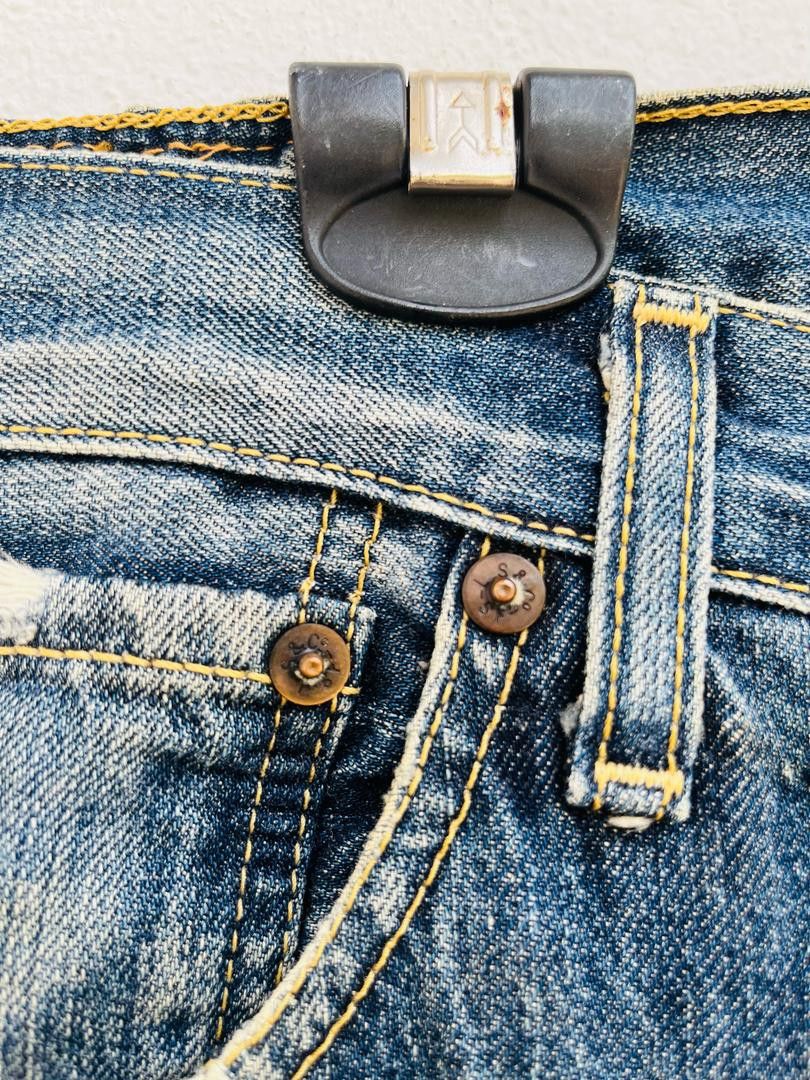 Japanese Brand × Vintage Vintage Levis Patchwork Japanese Designer Fashion Style Size US 33 - 10 Thumbnail
