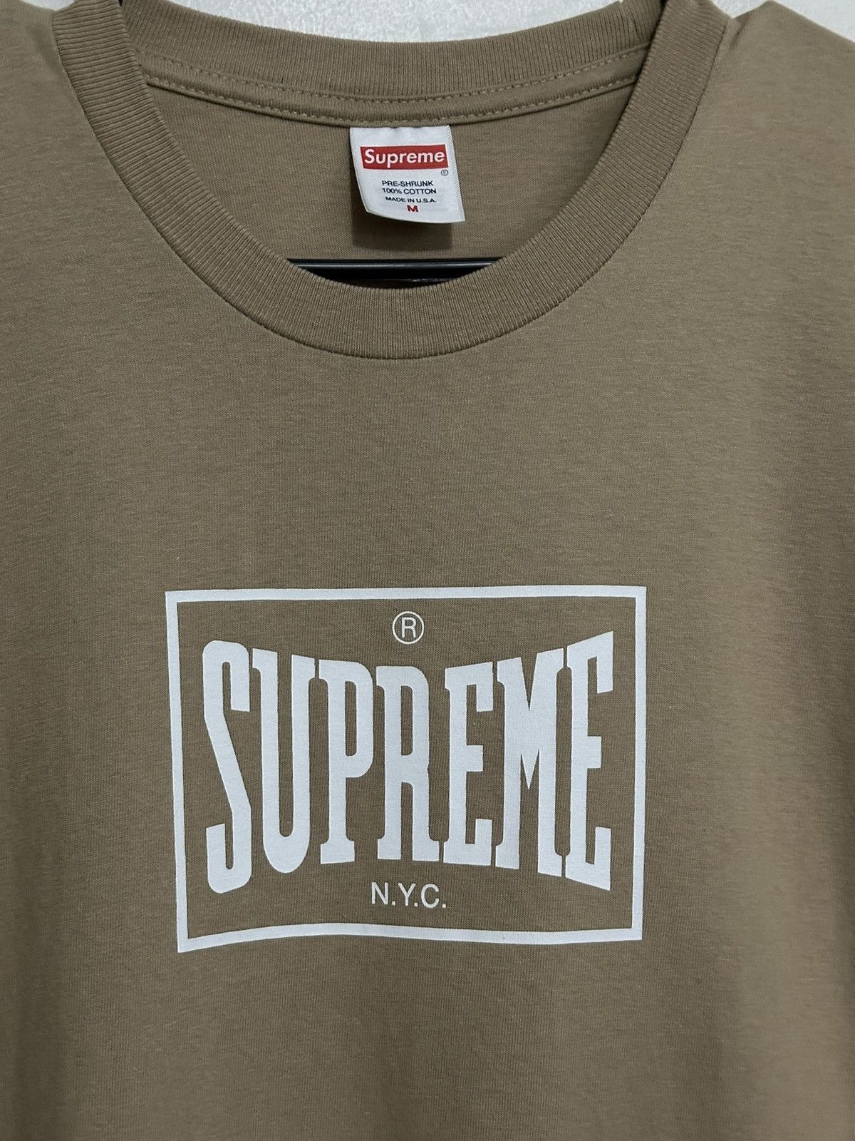 Supreme Supreme Warm Up Tee Size US M / EU 48-50 / 2 - 2 Thumbnail