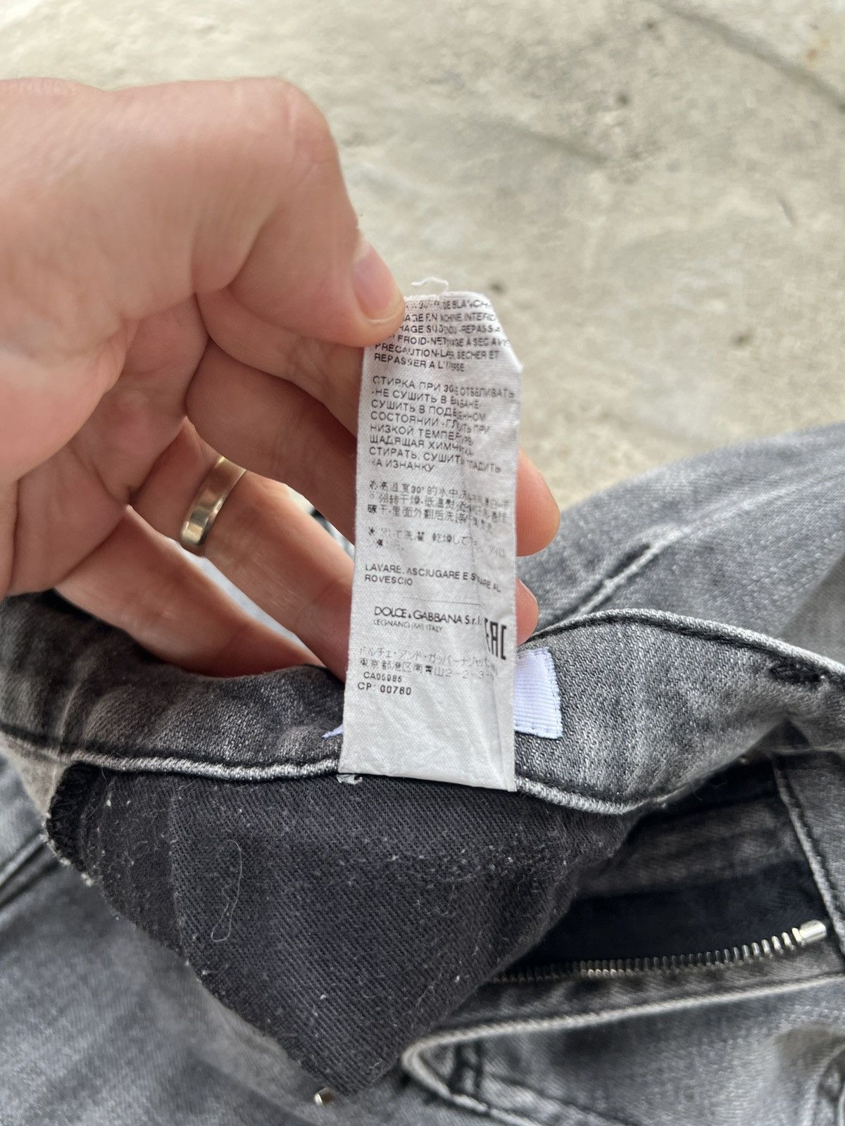Dolce & Gabbana Dolce & Gabbana Denim Loose Jeans Size US 30 / EU 46 - 9 Thumbnail