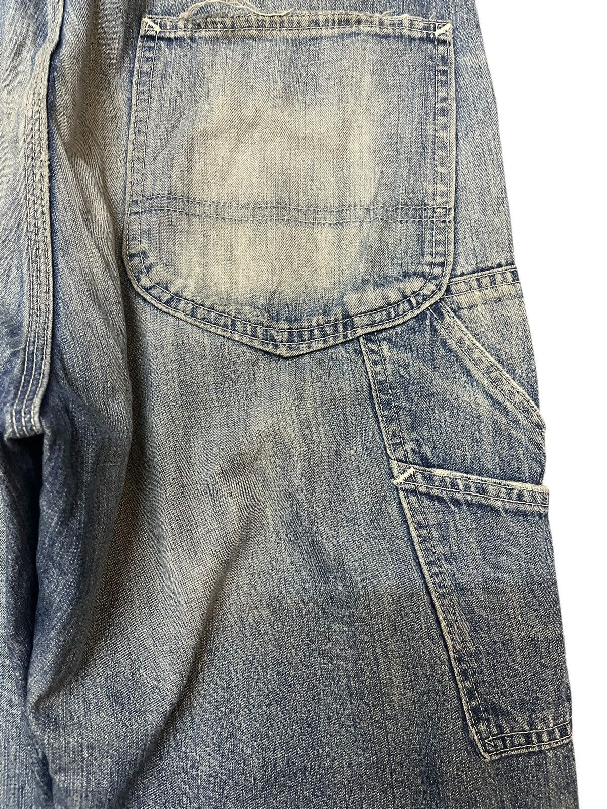 Lee Vintage Lee Union Made Carpenter Baggy Denim Size US 33 - 8 Thumbnail