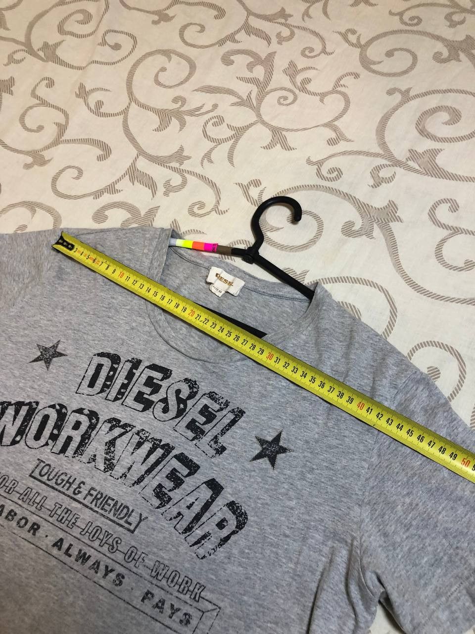 Diesel Diesel Vintage 90s Center Logo faded t-shirt Size US XL / EU 56 / 4 - 7 Thumbnail