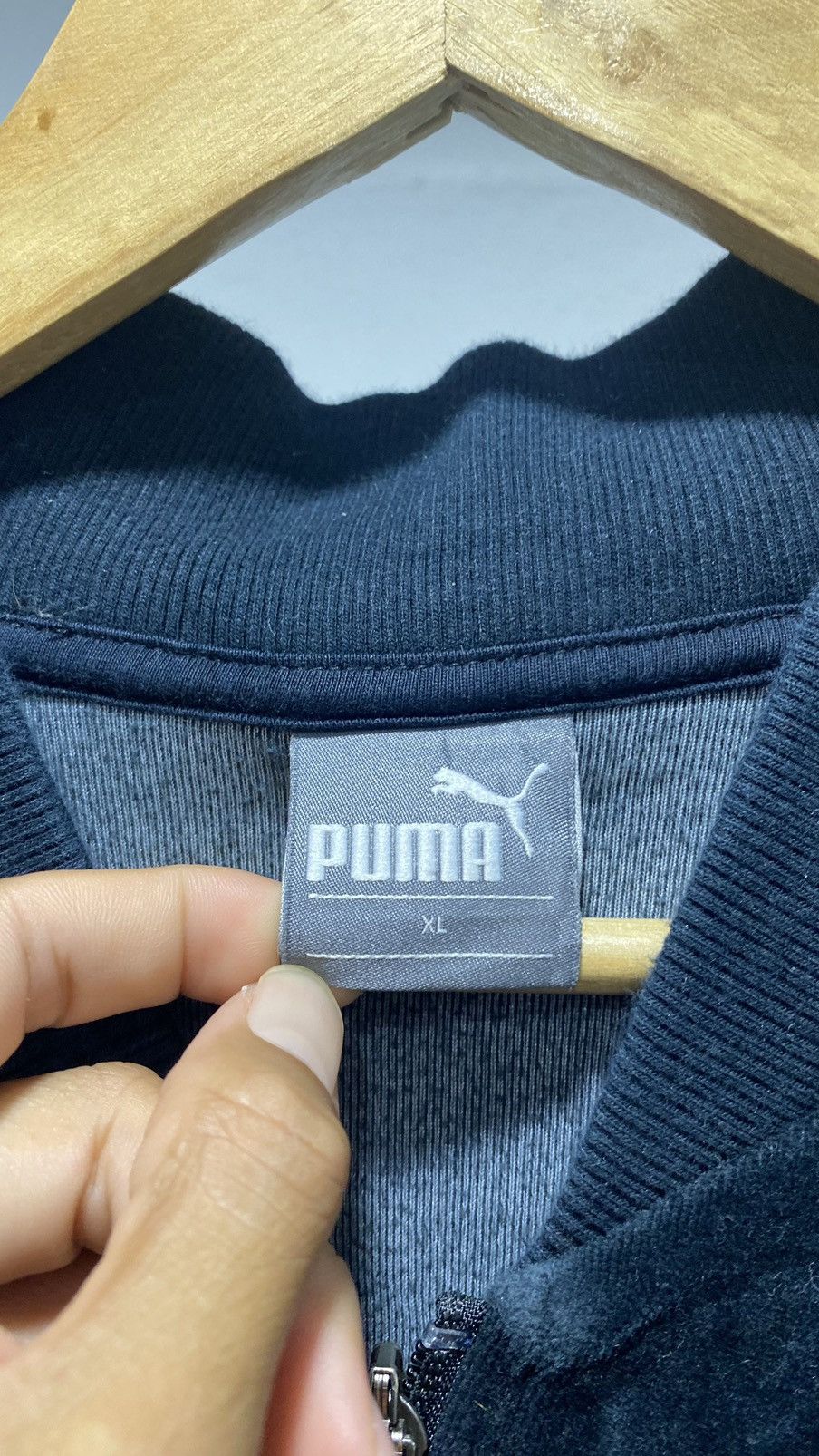 Puma × Velvet × Vintage Puma Velvet Zipper Sweatshirt Size US L / EU 52-54 / 3 - 5 Thumbnail