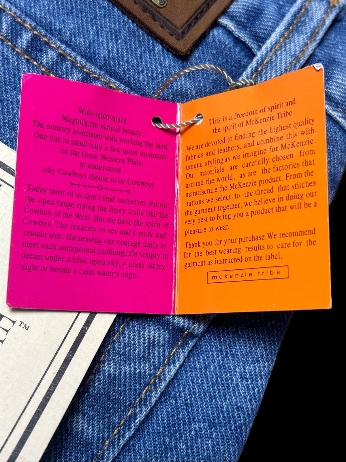 Other *BUNDLE* McKenzie Tribe Denim Saddle Stitched Selveged Jeans Size US 32 / EU 48 - 23 Thumbnail
