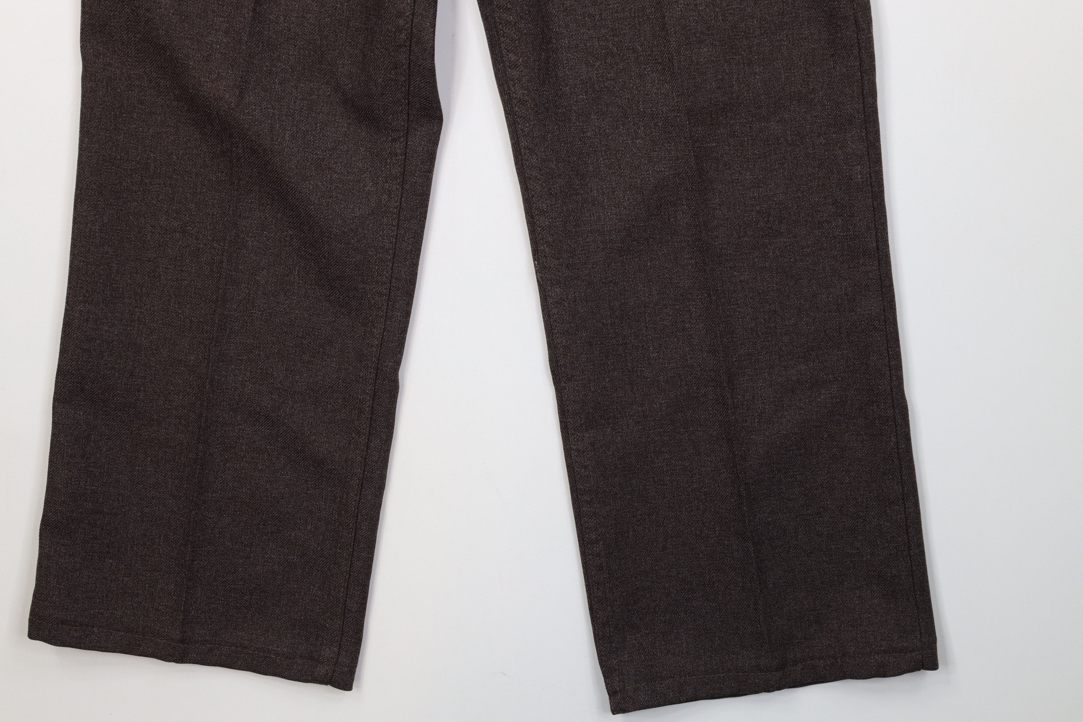 Wrangler Vintage 90s Wrangler Flare Wide Leg Chino Pants Brown USA Size US 36 / EU 52 - 5 Thumbnail