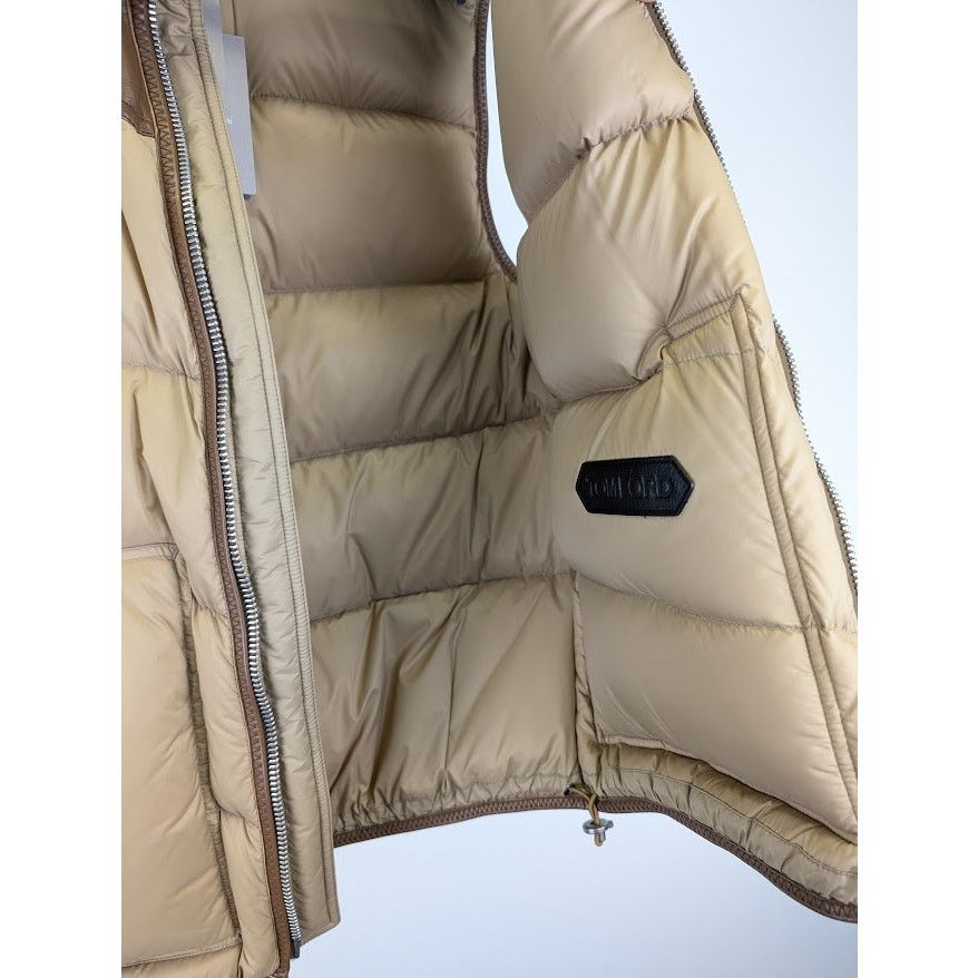 Tom Ford o1rshd1 Down Vest in Brown/Beige Size US S / EU 44-46 / 1 - 17 Thumbnail