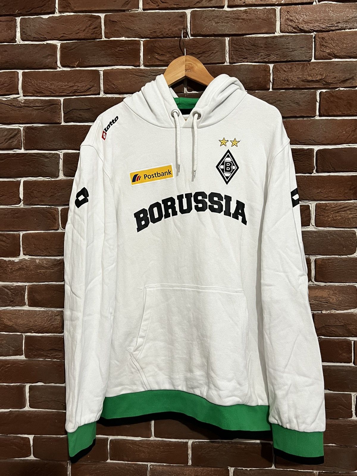 Lotto Sport Rare Vintage 00s Borussia Munchengladbach Soccer Hoodie XXXL Size US XXL / EU 58 / 5 - 1 Thumbnail
