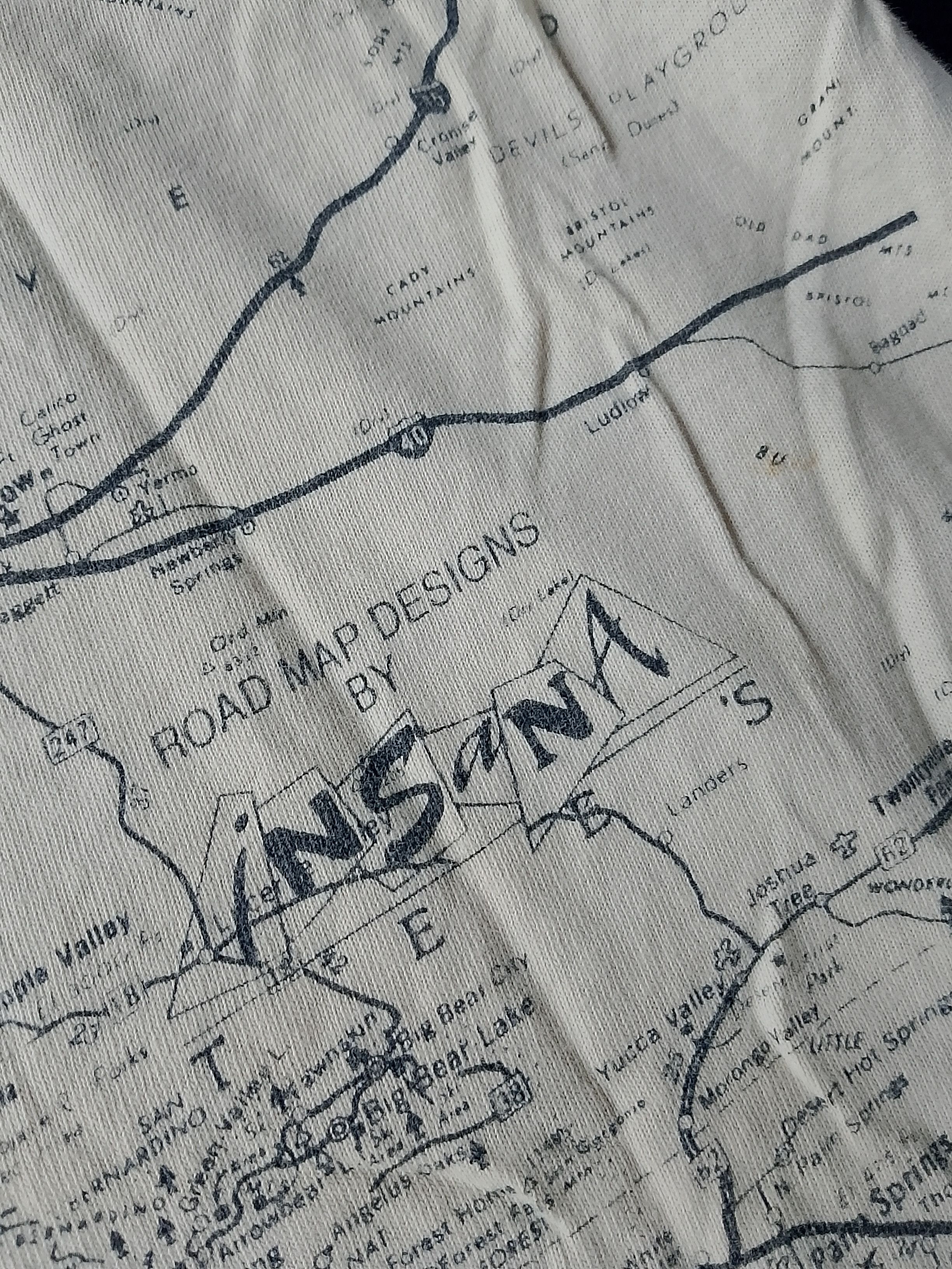 All Sport Vintage 90s California City Country Road Map 66 Design Size US L / EU 52-54 / 3 - 6 Thumbnail
