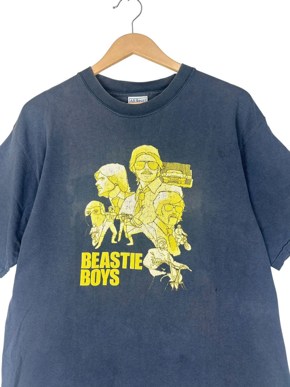 Rap Tees Vintage 90s Beastie Boys Intergalactic Art Works Promo Shirt Size US L / EU 52-54 / 3 - 2 Thumbnail