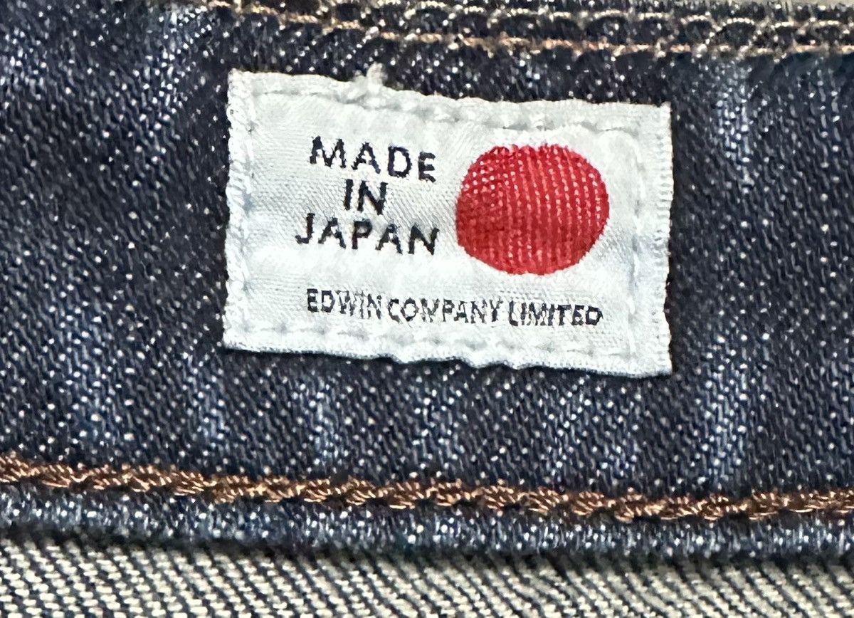 Edwin Vintage Edwin 503 Straight Leg Jeans Size US 34 / EU 50 - 9 Thumbnail